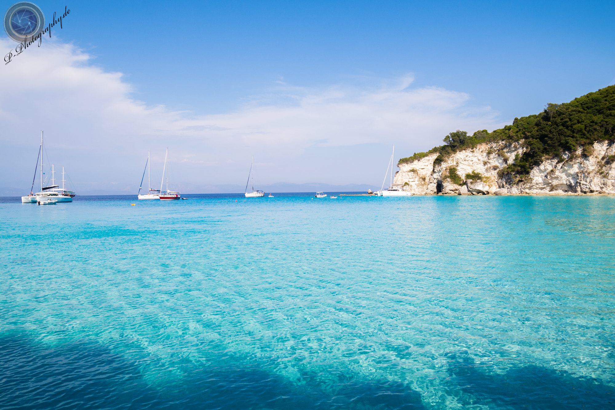 Tamron SP AF 17-50mm F2.8 XR Di II LD Aspherical (IF) sample photo. Ionian islands like caribbean photography