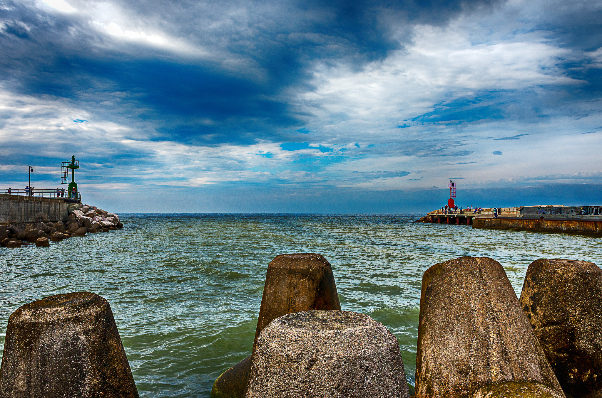 Pentax K-5 IIs sample photo. Sea in the colours storm photography