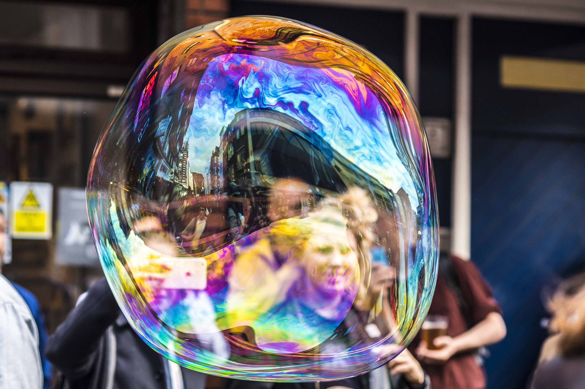 Nikon D750 + AF Nikkor 85mm f/1.8 sample photo. Bubble photography