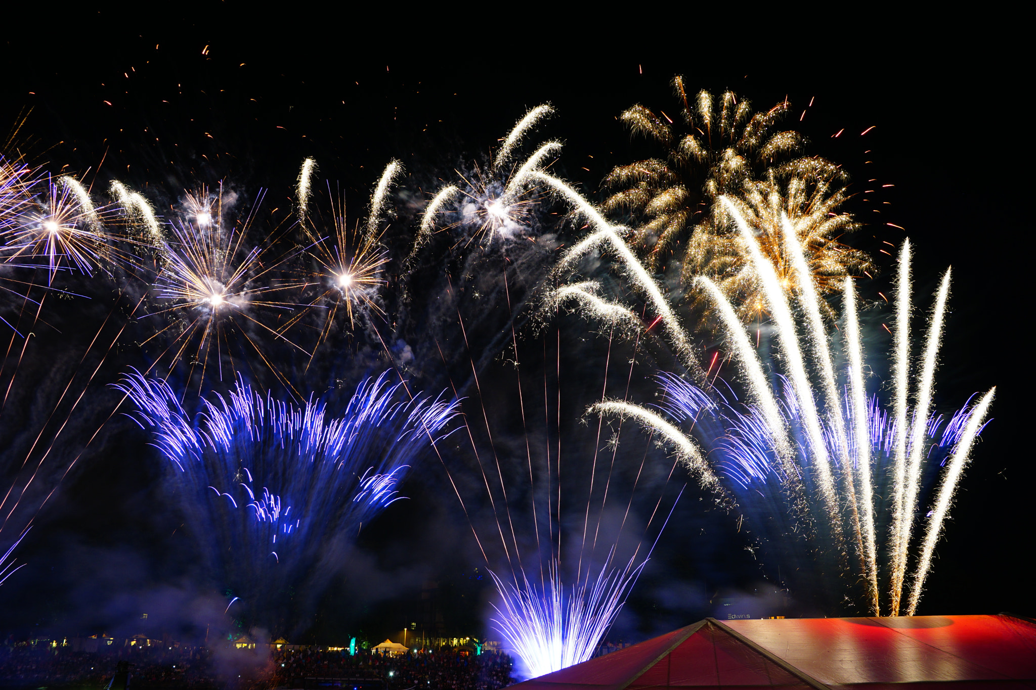 Sony DT 16-105mm F3.5-5.6 sample photo. Firework photography