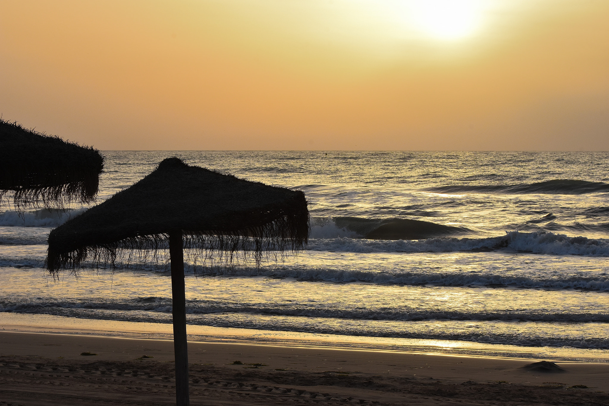 Tamron SP 70-200mm F2.8 Di VC USD sample photo. Sunrise torrevieja spain photography