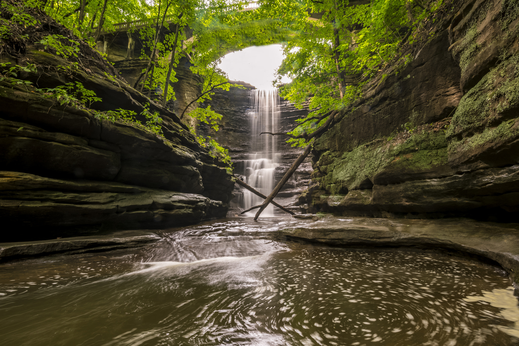 Nikon D500 sample photo. Waterfall photography