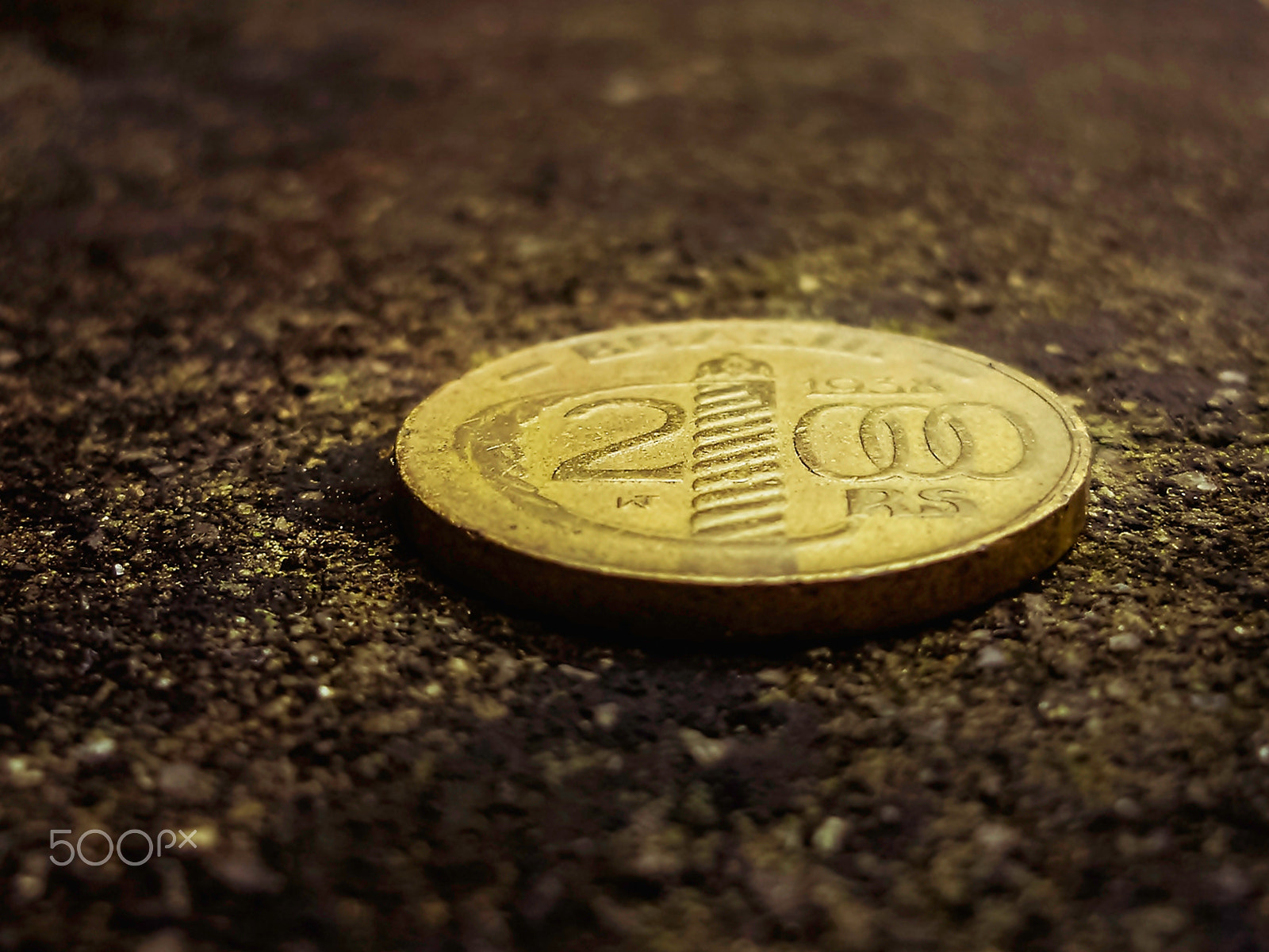 Olympus FE310,X840,C530 sample photo. Old coin. photography