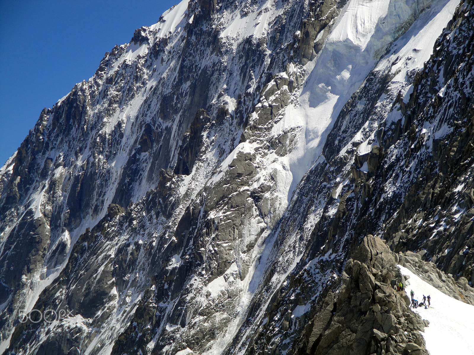 Sony DSC-W270 sample photo. Mont blanc massif - the adventure begins photography