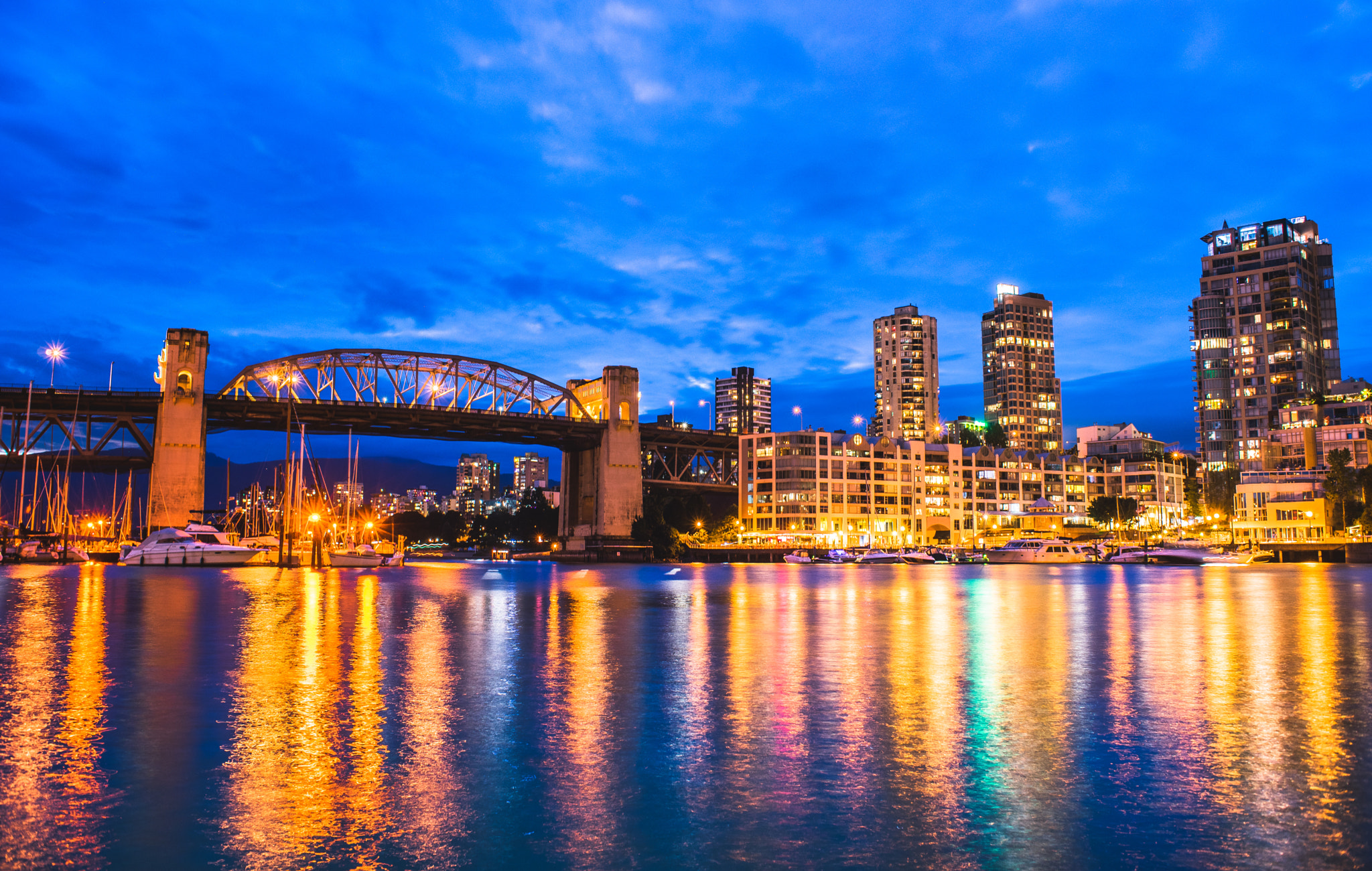 Sony a7 + Minolta AF 28-85mm F3.5-4.5 sample photo. Views from granville island (re-edited) photography