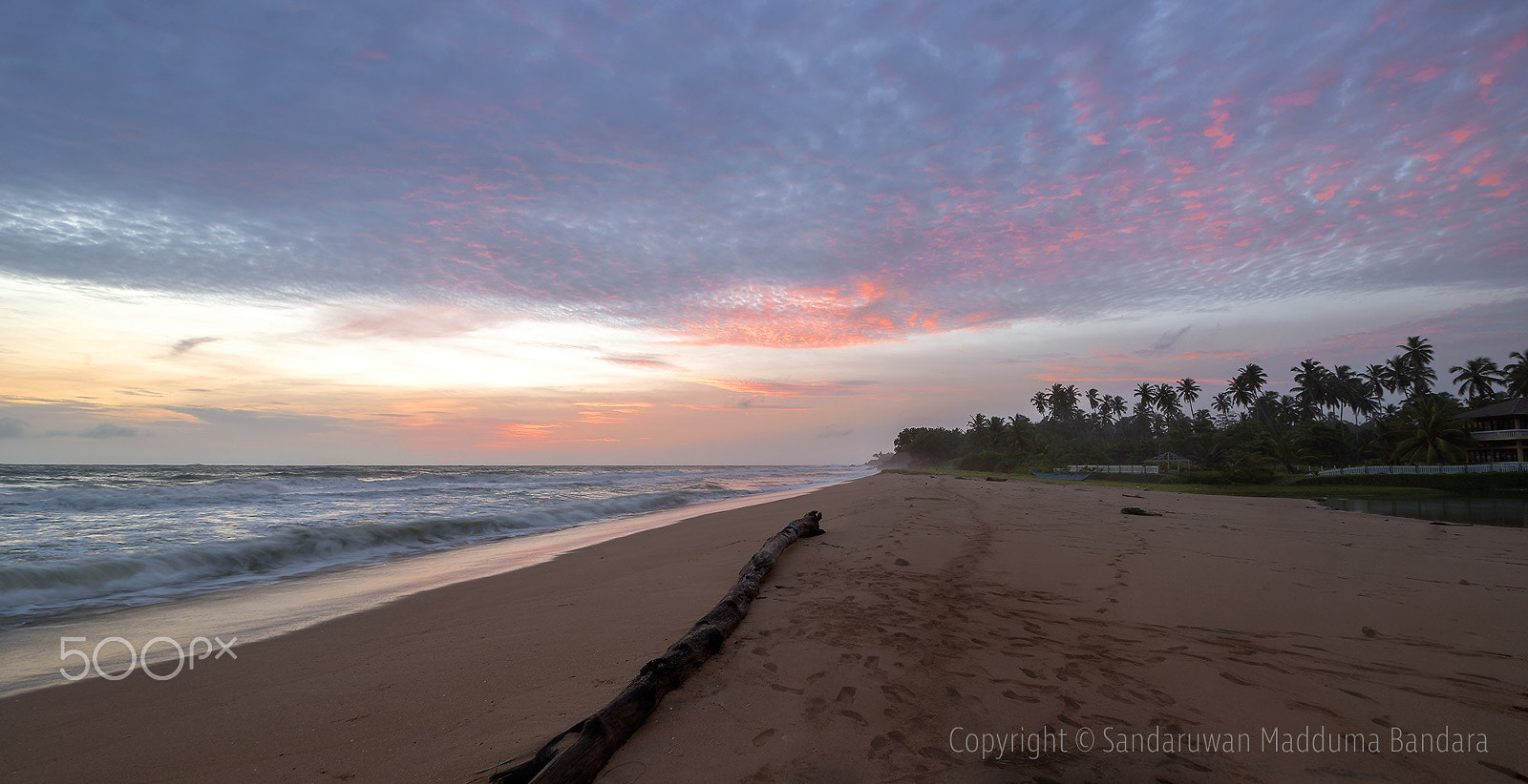 Nikon D810 + Tamron SP AF 10-24mm F3.5-4.5 Di II LD Aspherical (IF) sample photo. Sunset over kosgoda beach in sri lanka photography