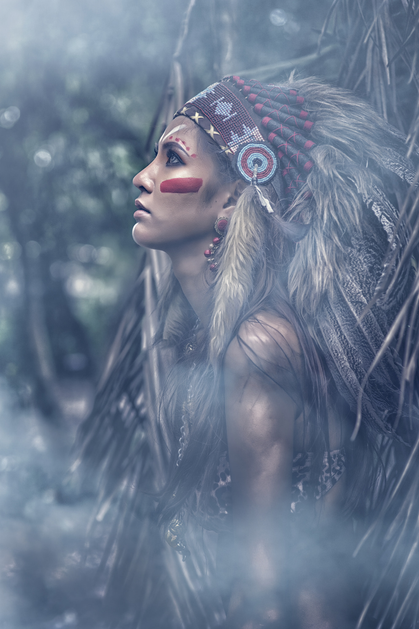 Sony a7 + Sigma 85mm F1.4 EX DG HSM sample photo. Red indian6 photography