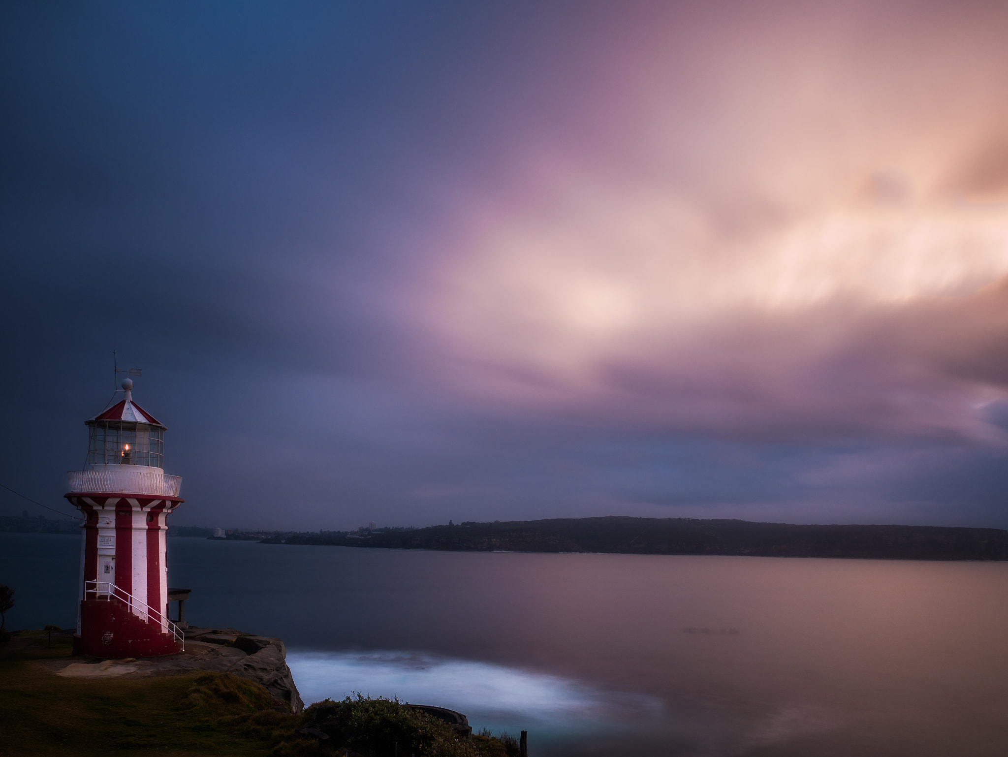 Panasonic Lumix DMC-G7 + Panasonic Lumix G X Vario 12-35mm F2.8 ASPH Power OIS sample photo. Hornby lighthouse watson bay nsw australia photography