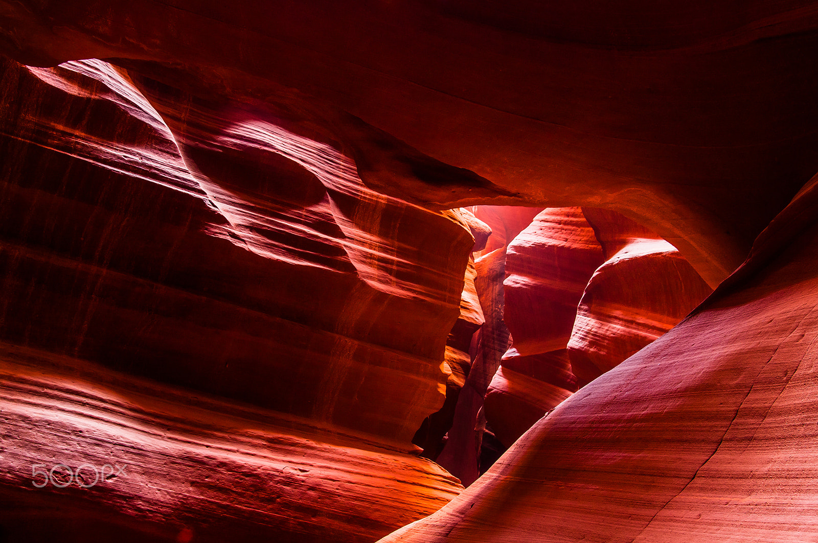 Pentax K20D sample photo. Upper antelope canyon photography