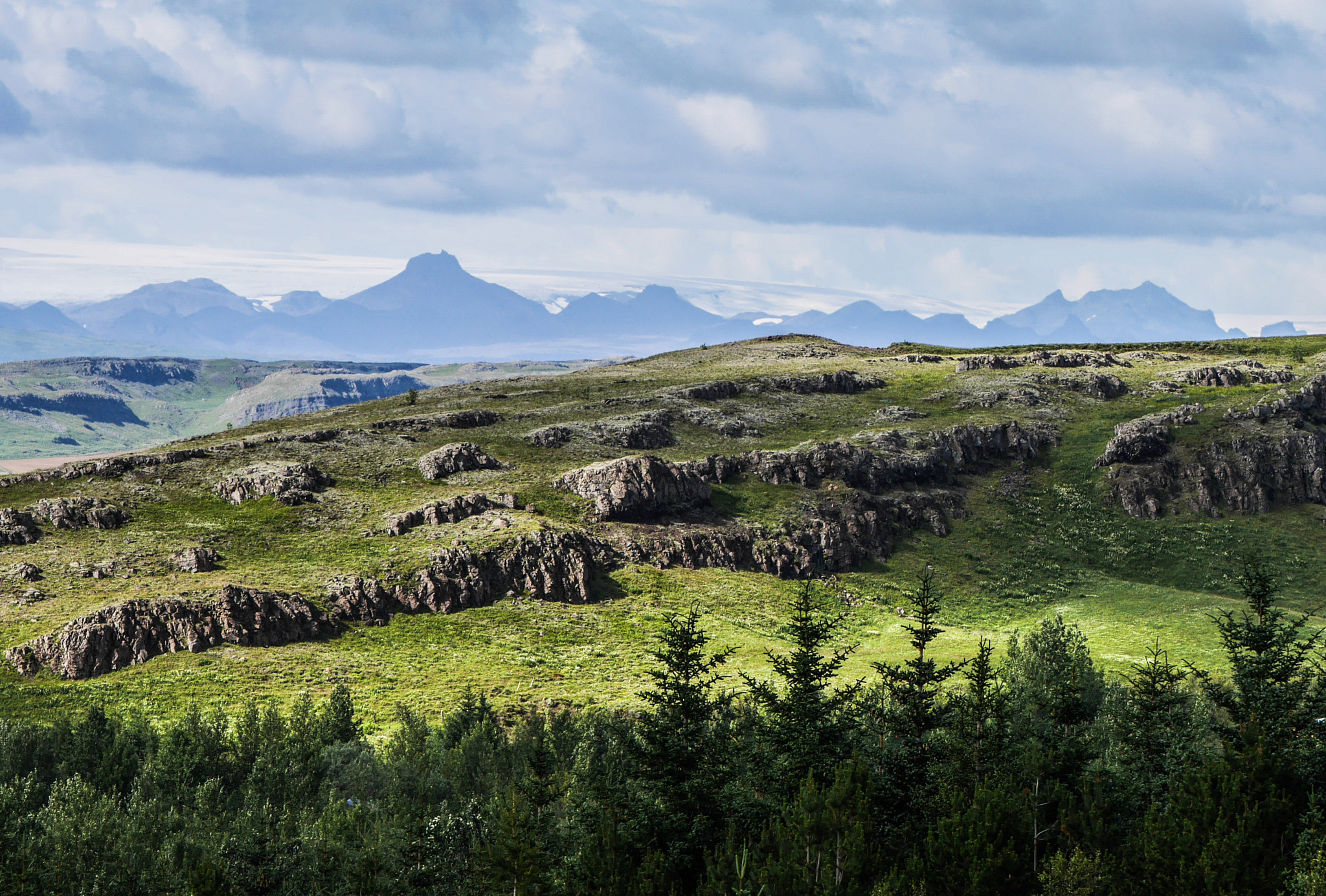 LUMIX G VARIO 45-150/F4.0-5.6 sample photo. Langjokull photography