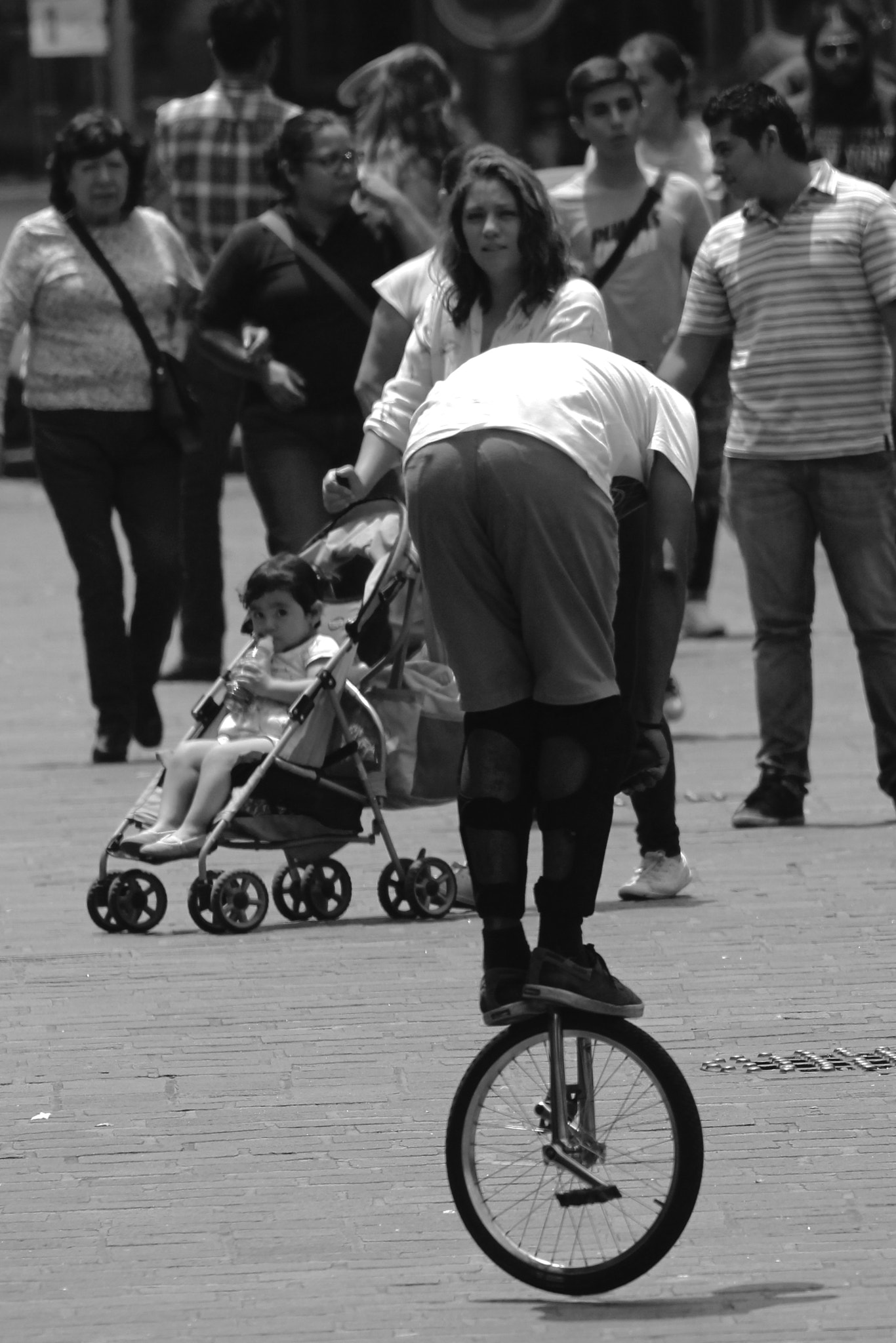 Canon 150-500mm sample photo. Boy riding a monocycle photography