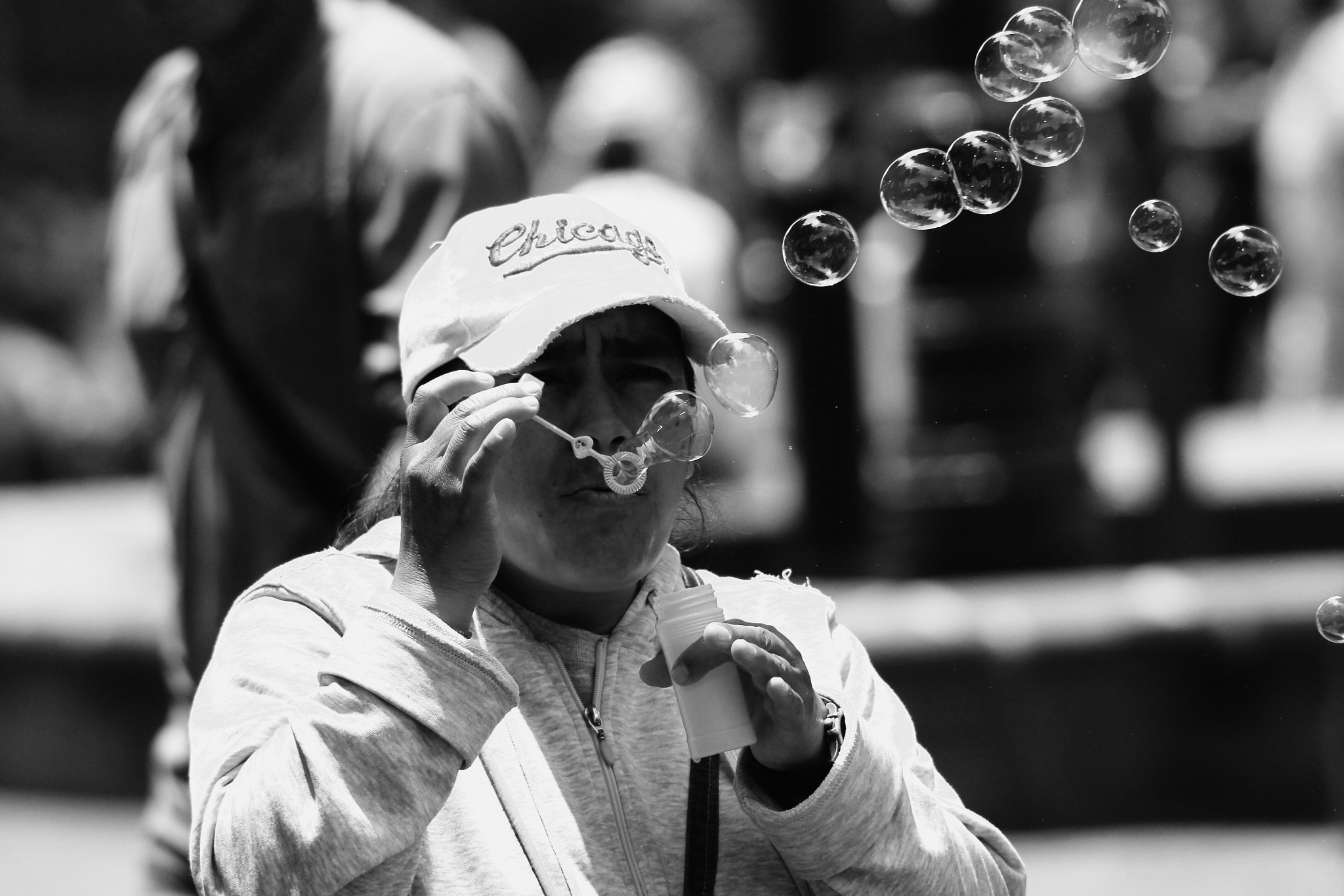 Canon 150-500mm sample photo. Bubbles photography