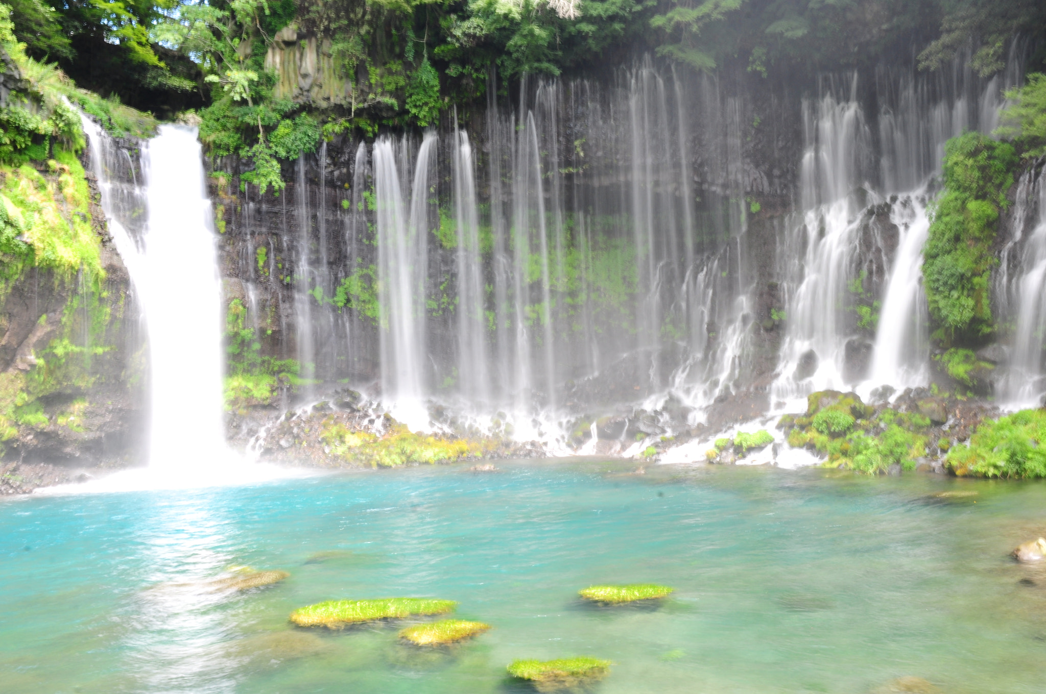 Nikon D5000 sample photo. Waterfall 白糸の滝 photography
