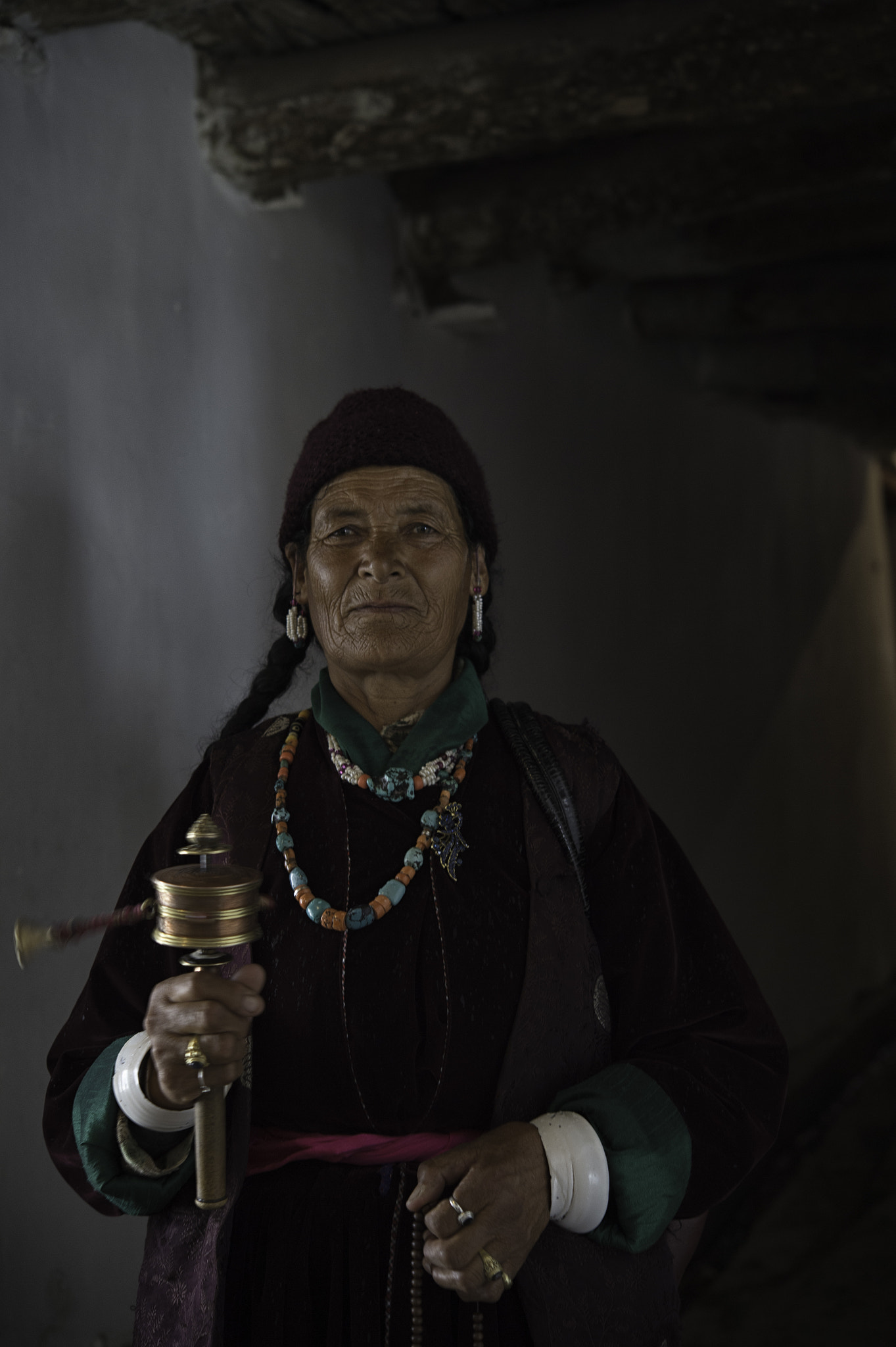 Nikon AF-S Micro-Nikkor 60mm F2.8G ED sample photo. "spinning wheels of ladakh" photography