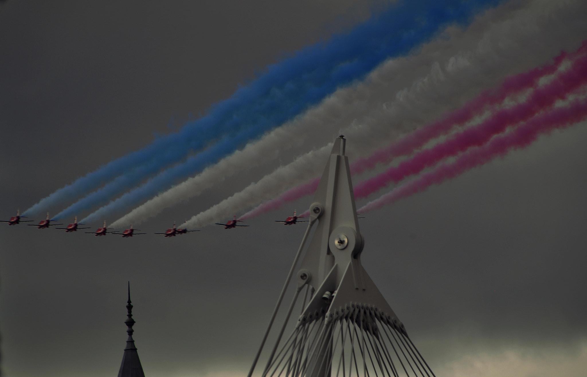 Nikon D5000 sample photo. The sky of london photography
