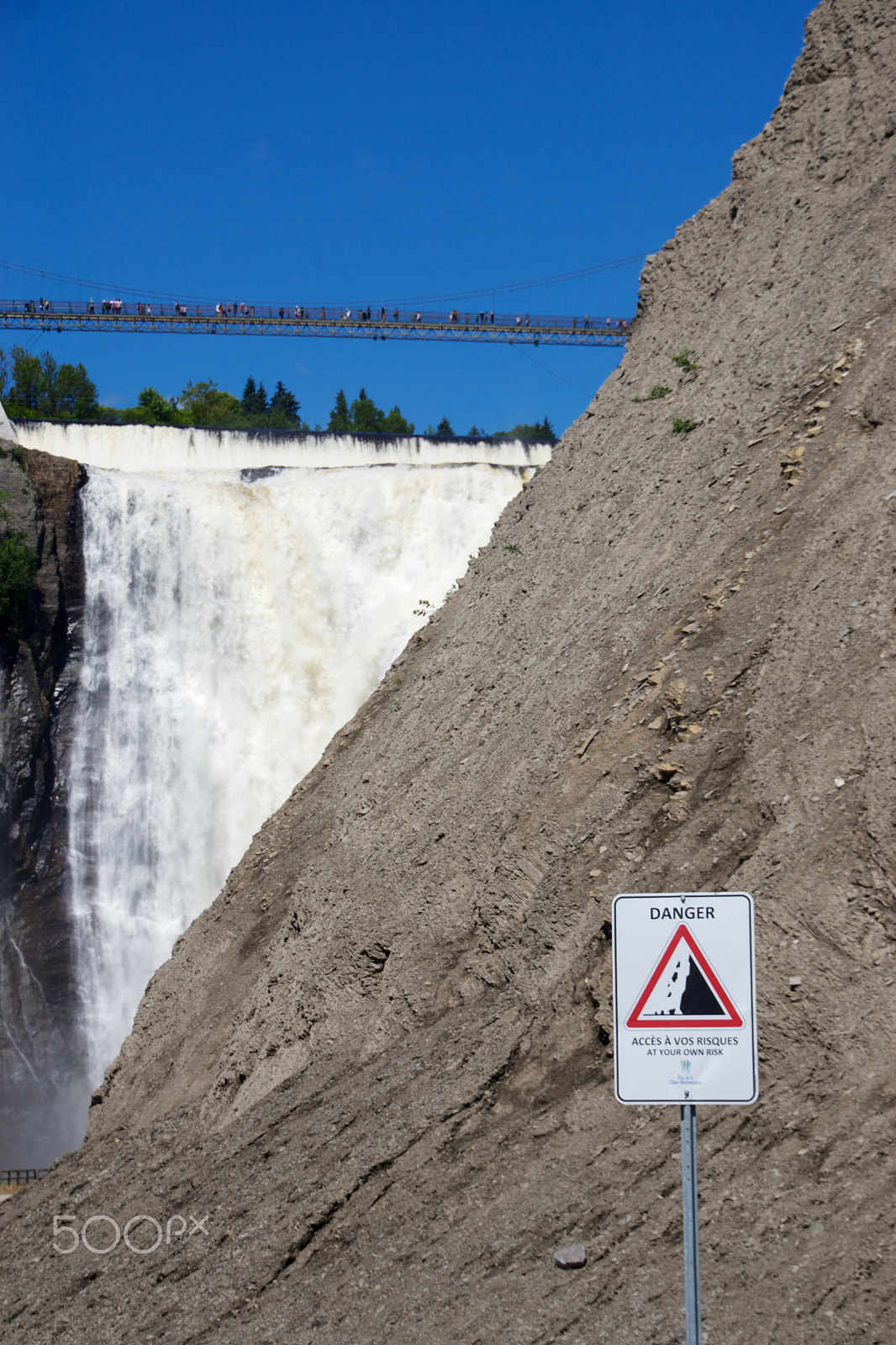 Tamron 18-270mm F3.5-6.3 Di II PZD sample photo. Chutes de montmorency 2 photography