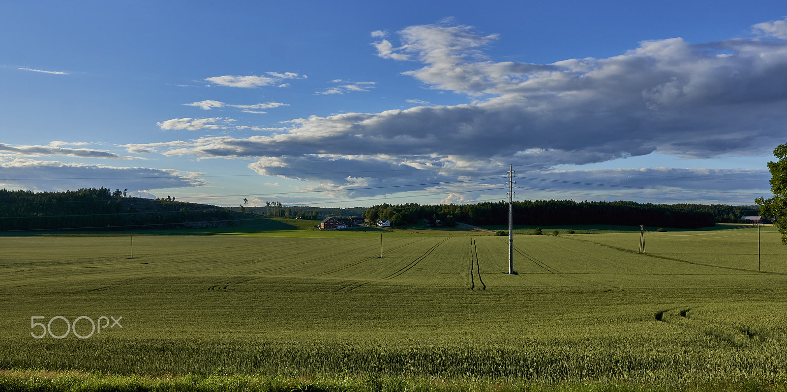 Sony a6300 sample photo. The fields around berg church photography