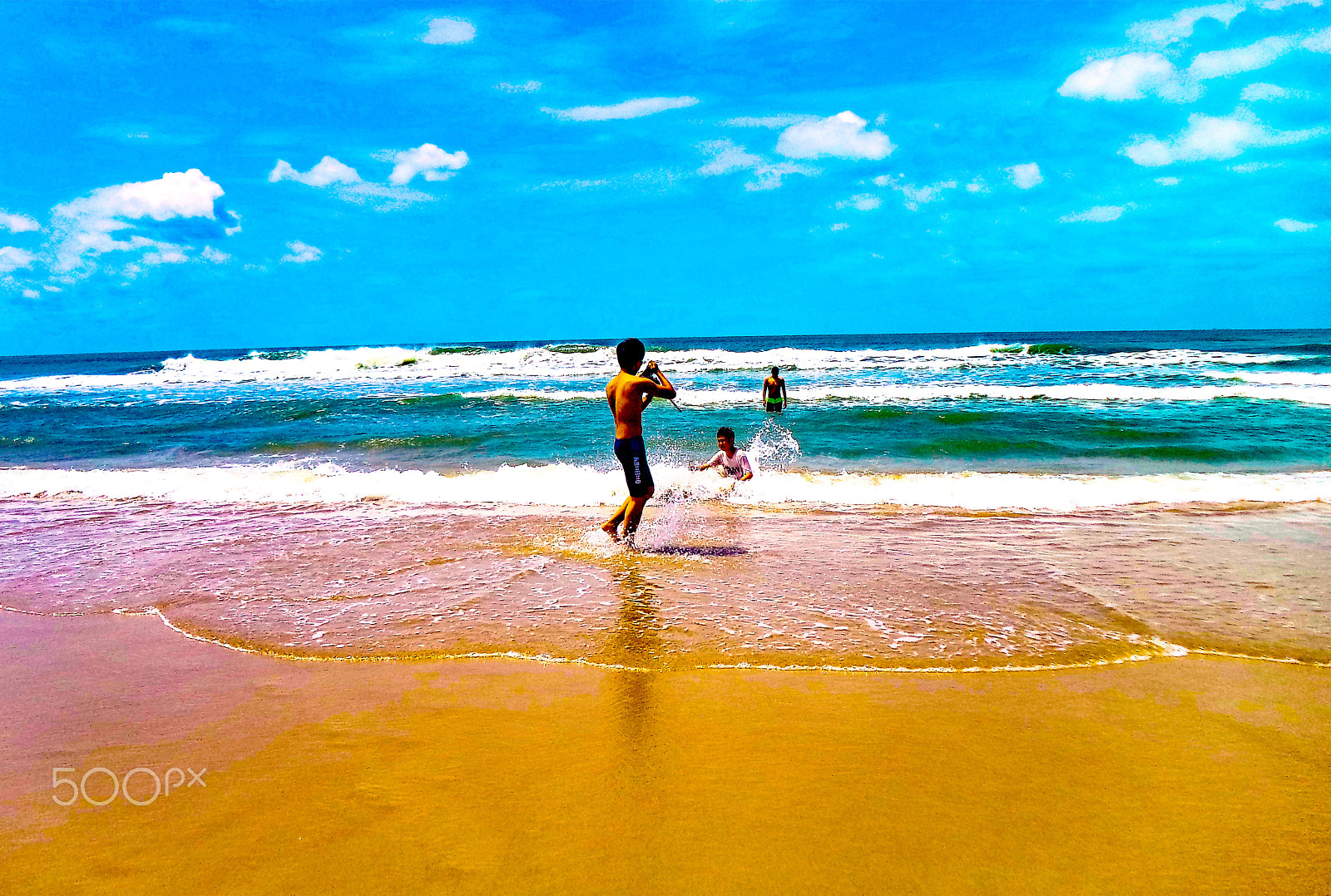 Sony Cyber-shot DSC-W710 sample photo. Vung tau beach photography