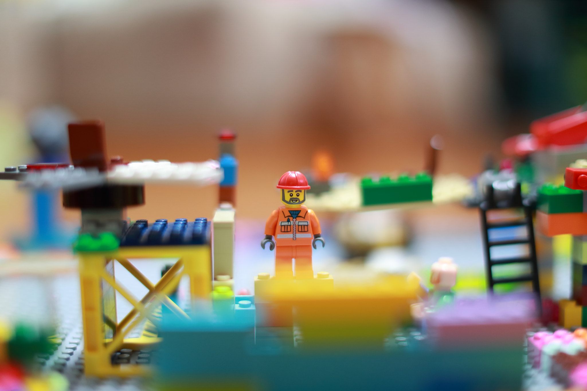 Canon EF 50mm F1.2L USM sample photo. 《乐高色彩 | color lego》 photography