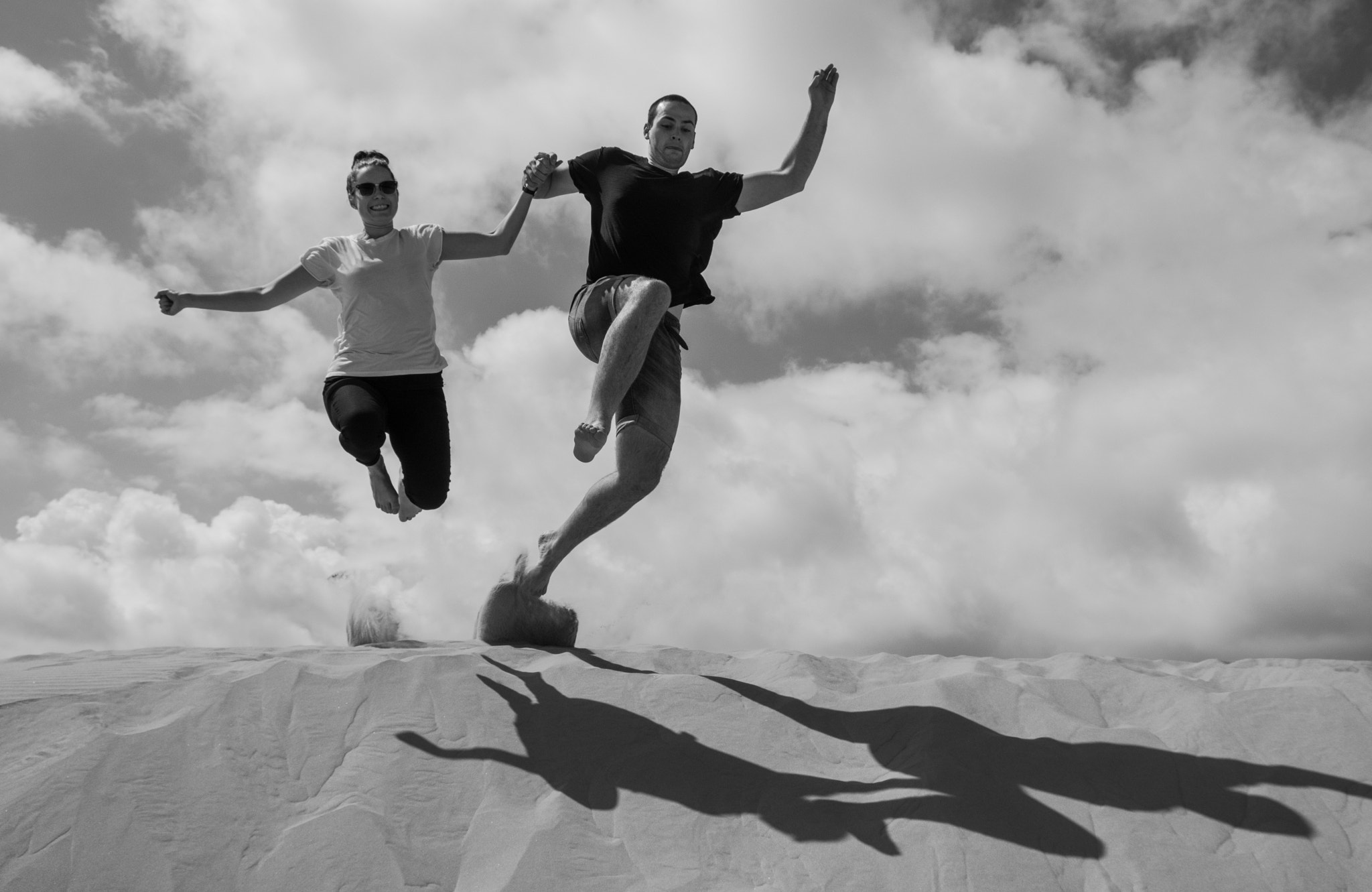 Sigma 17-70mm F2.8-4 DC Macro OS HSM sample photo. The jump in the desert photography