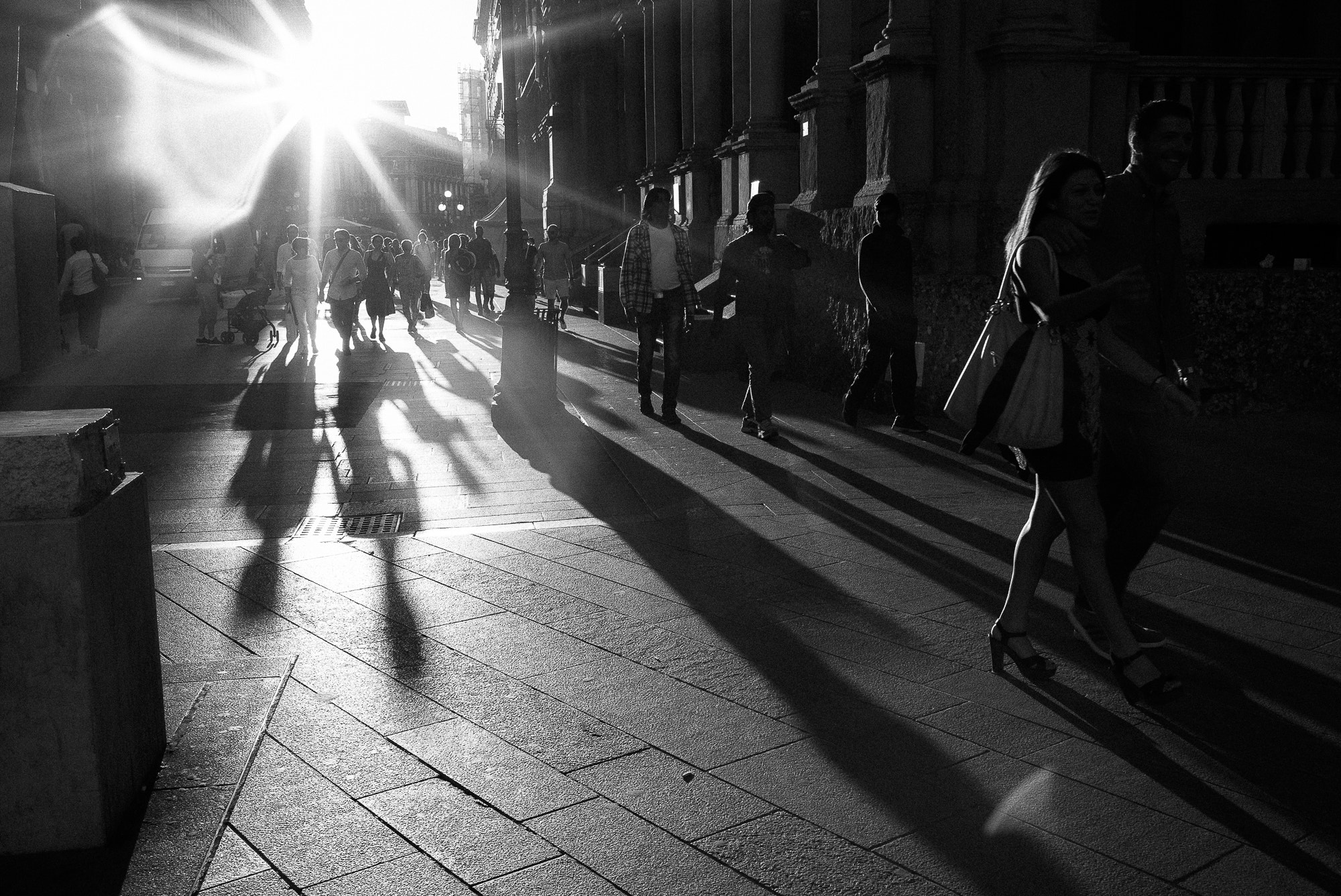 Summicron-M 1:2/35 ASPH. sample photo. The lights of the evening photography
