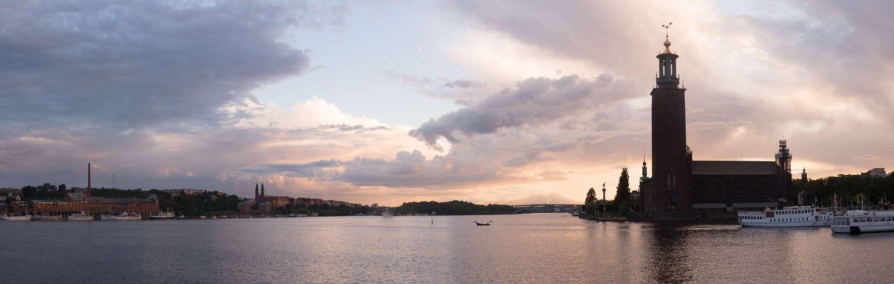 Nikon D610 + Sigma 50mm F1.4 EX DG HSM sample photo. Stockholm panorama photography
