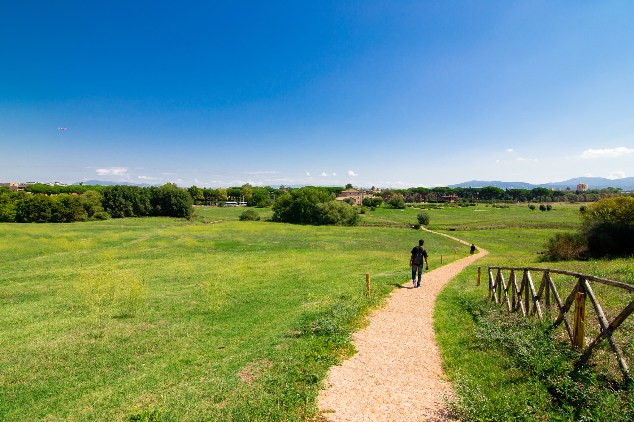 Nikon D3100 sample photo. Landscapes near villa of the quintilii photography