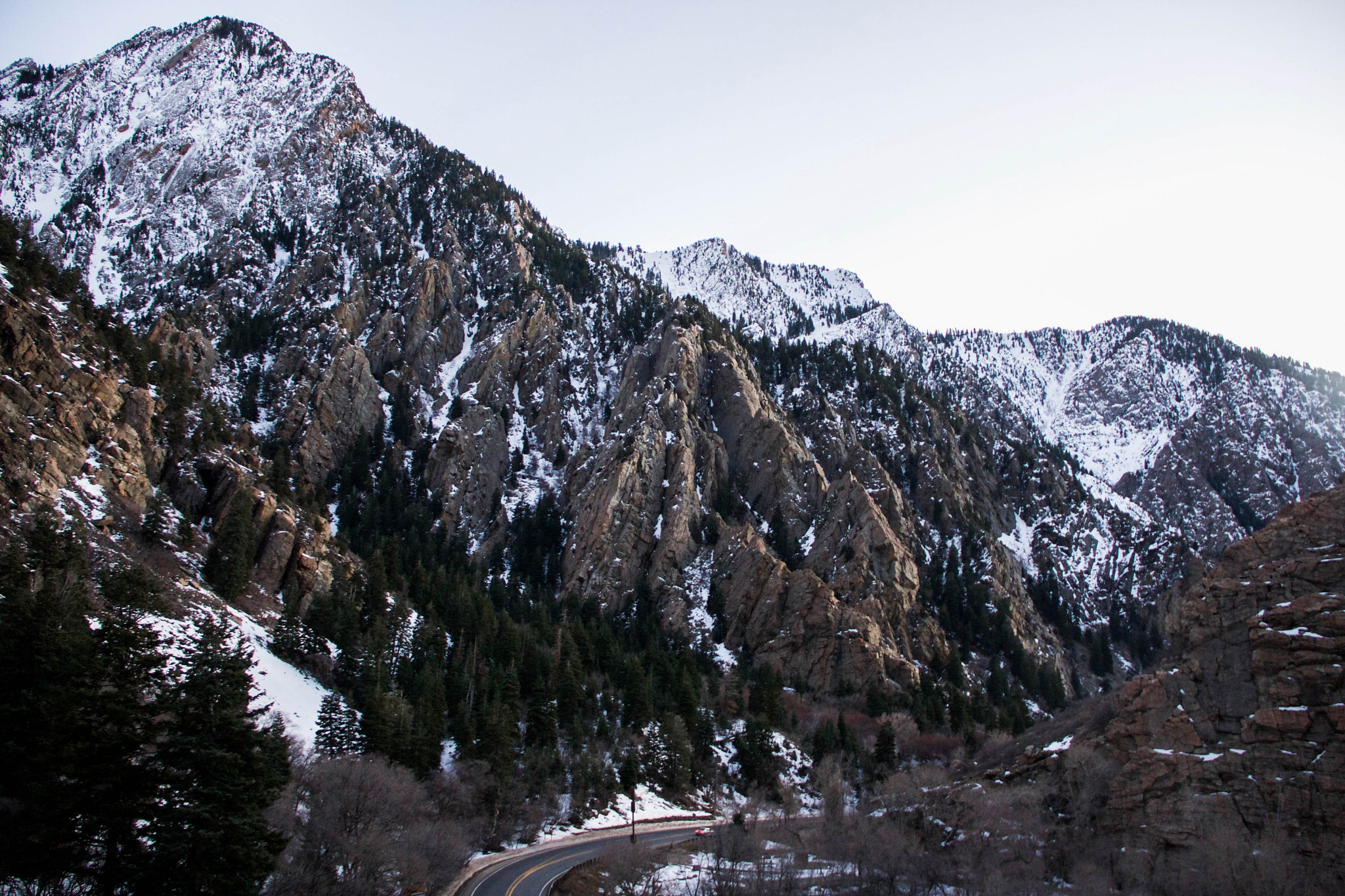 Canon EOS 40D sample photo. Little cottonwood canyon, salt lake city photography
