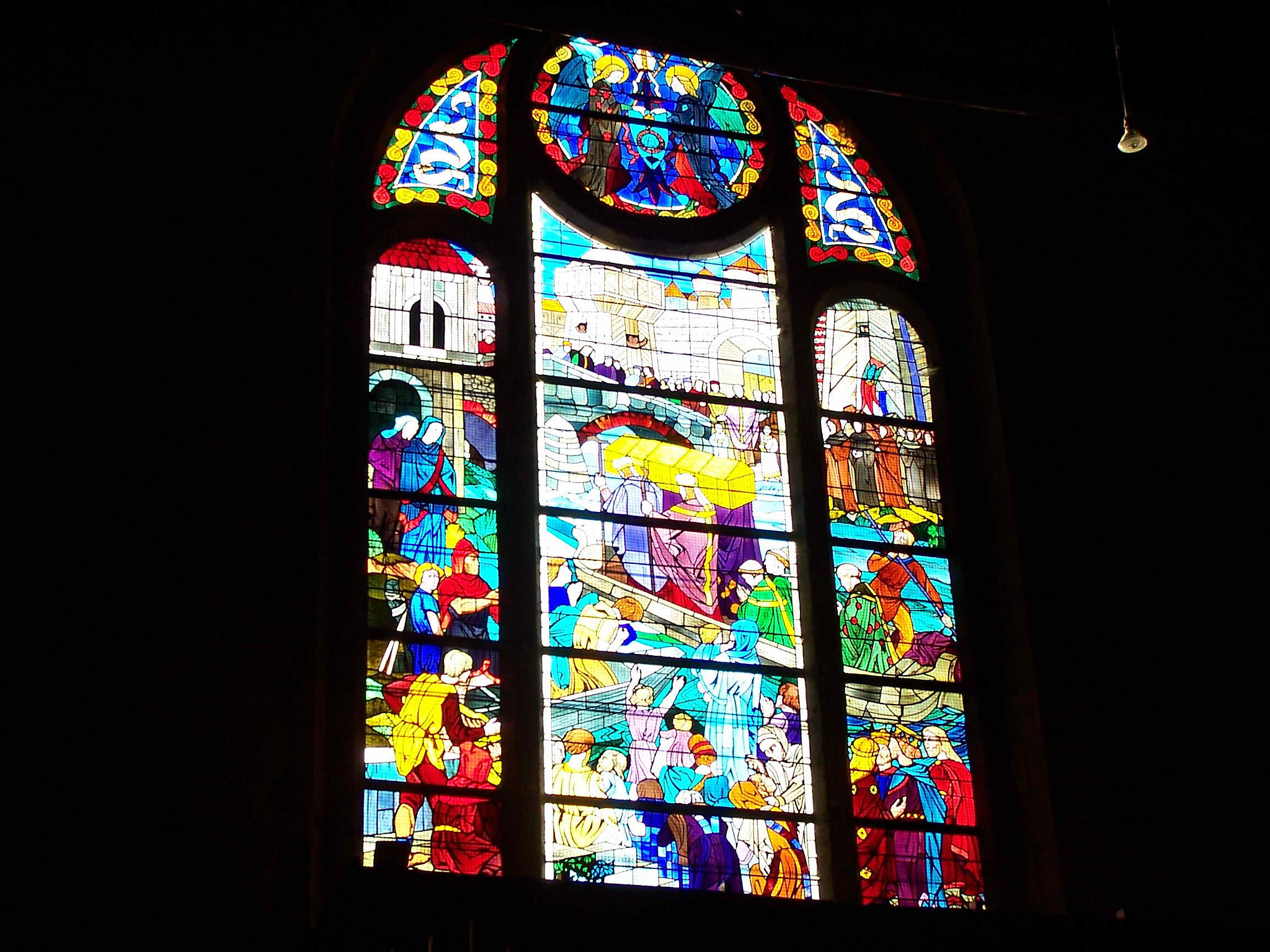 Kodak DX6490 ZOOM DIGITAL CAMERA sample photo. Colorful window photography