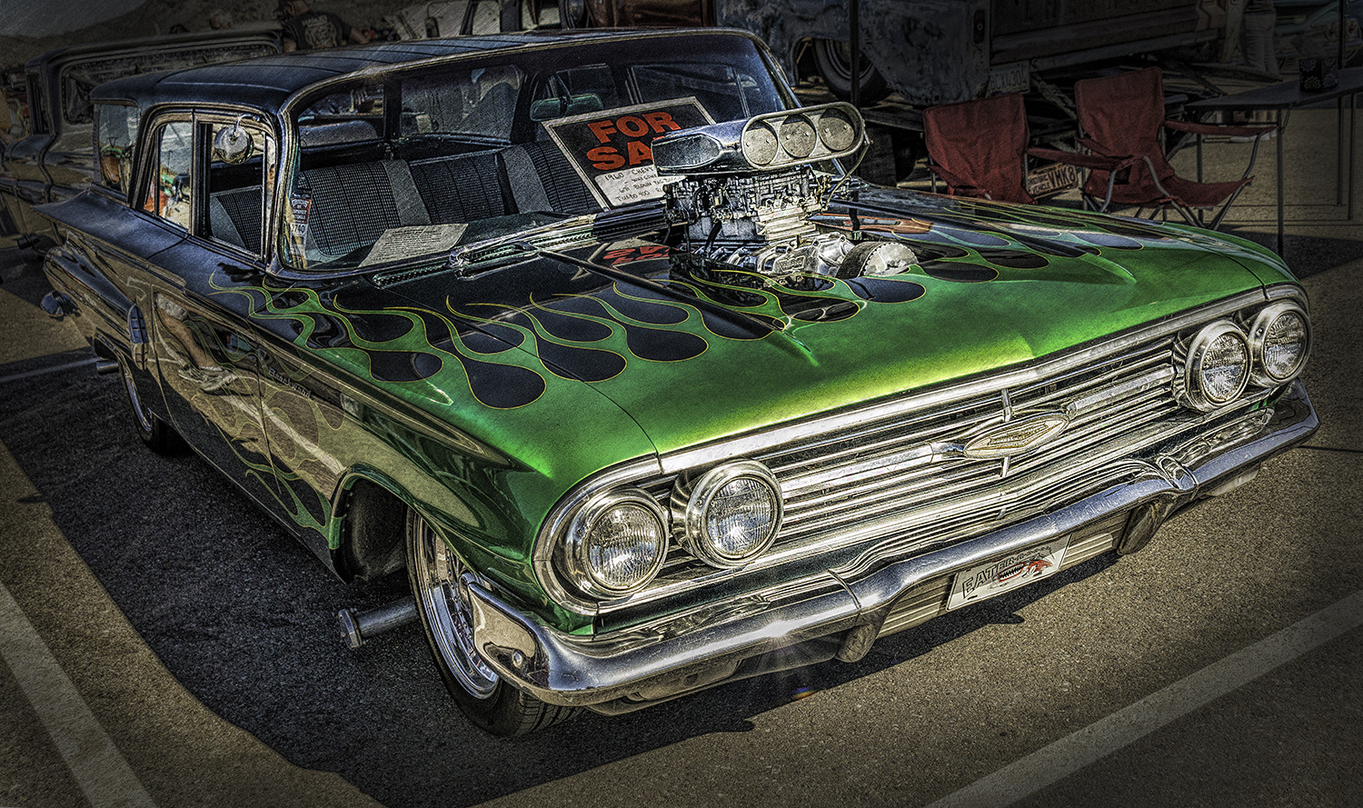 AF Zoom-Nikkor 24-120mm f/3.5-5.6D IF sample photo. 1960 super chevy photography