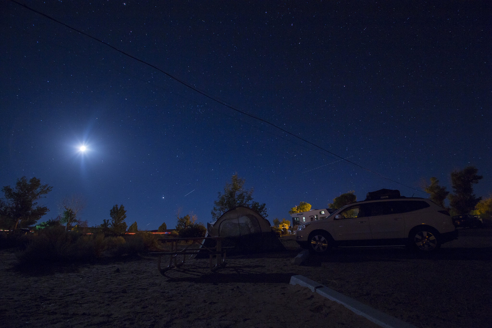 Sigma 10-20mm F3.5 EX DC HSM sample photo. Tent lake powell photography