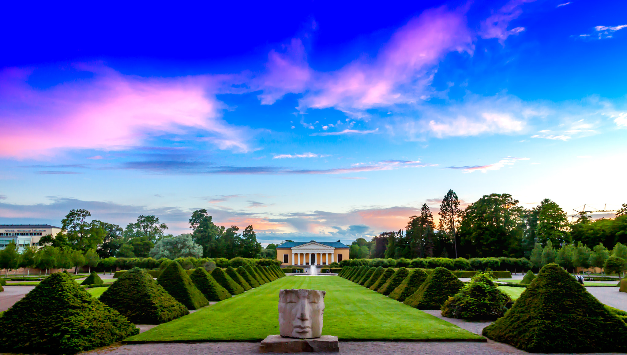 Canon EOS 50D sample photo. The university of uppsala botanical garden photography
