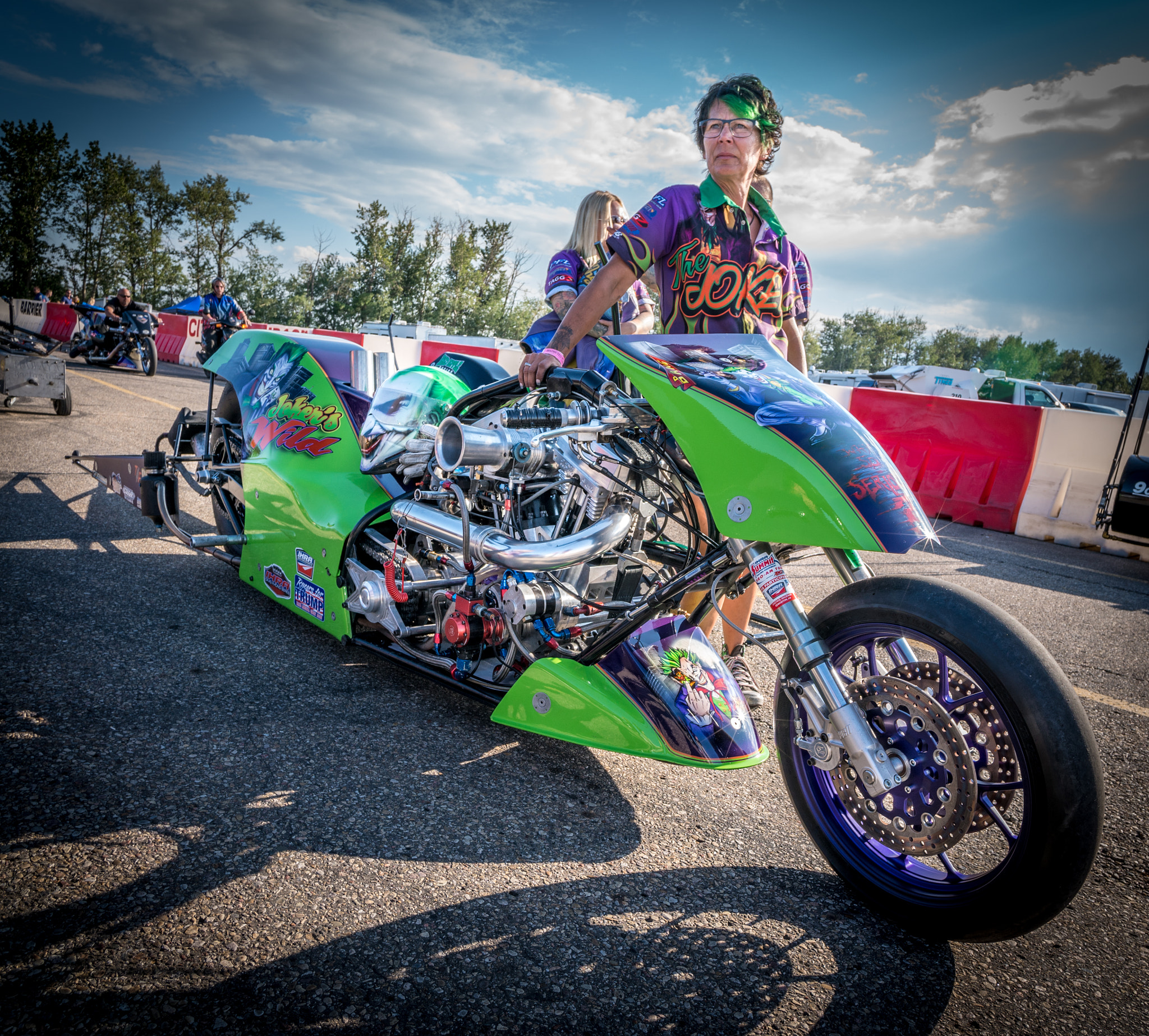 Sony a7R II + Voigtlander SUPER WIDE-HELIAR 15mm F4.5 III sample photo. 200+ mph drag bike photography