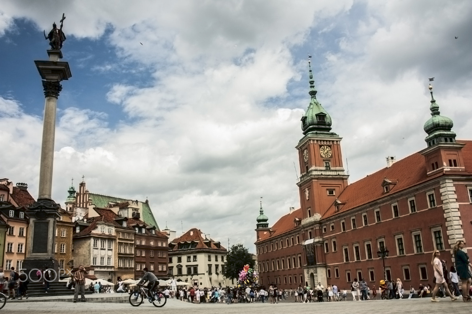 Canon EOS 450D (EOS Rebel XSi / EOS Kiss X2) sample photo. Warsaw: royal castle photography
