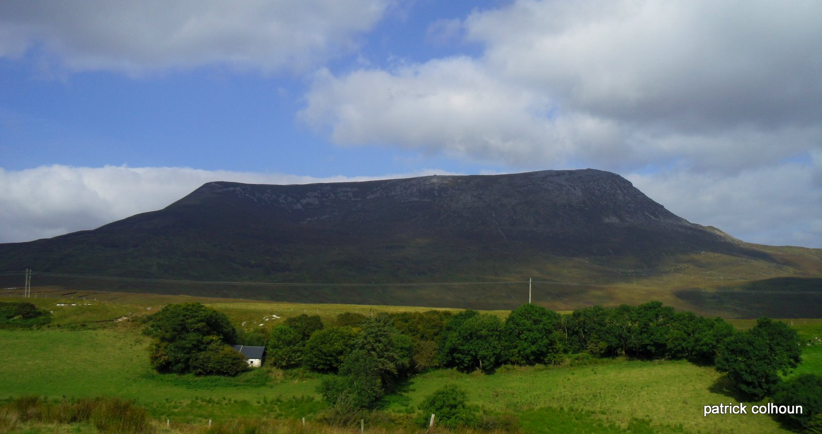 Pentax OPTIO LS465 sample photo. Muckish mountain photography