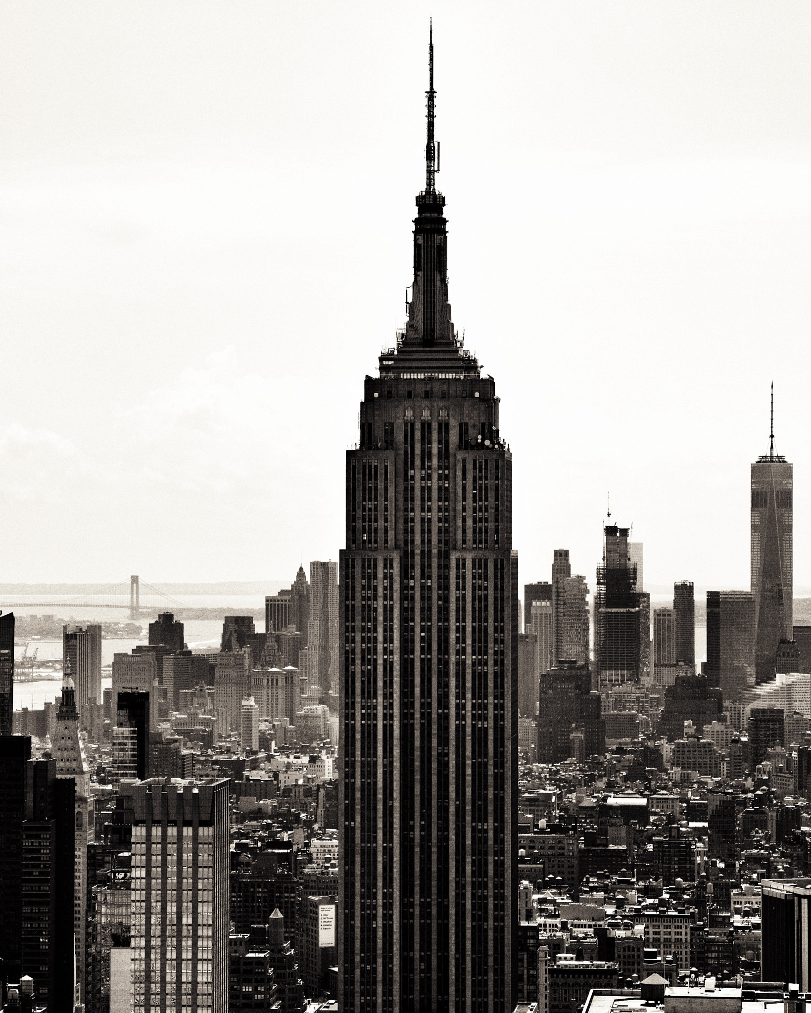 Canon EOS 5DS R + Canon EF 70-300mm F4-5.6L IS USM sample photo. The view from the rock! looking toward the empire state building, new york. photography