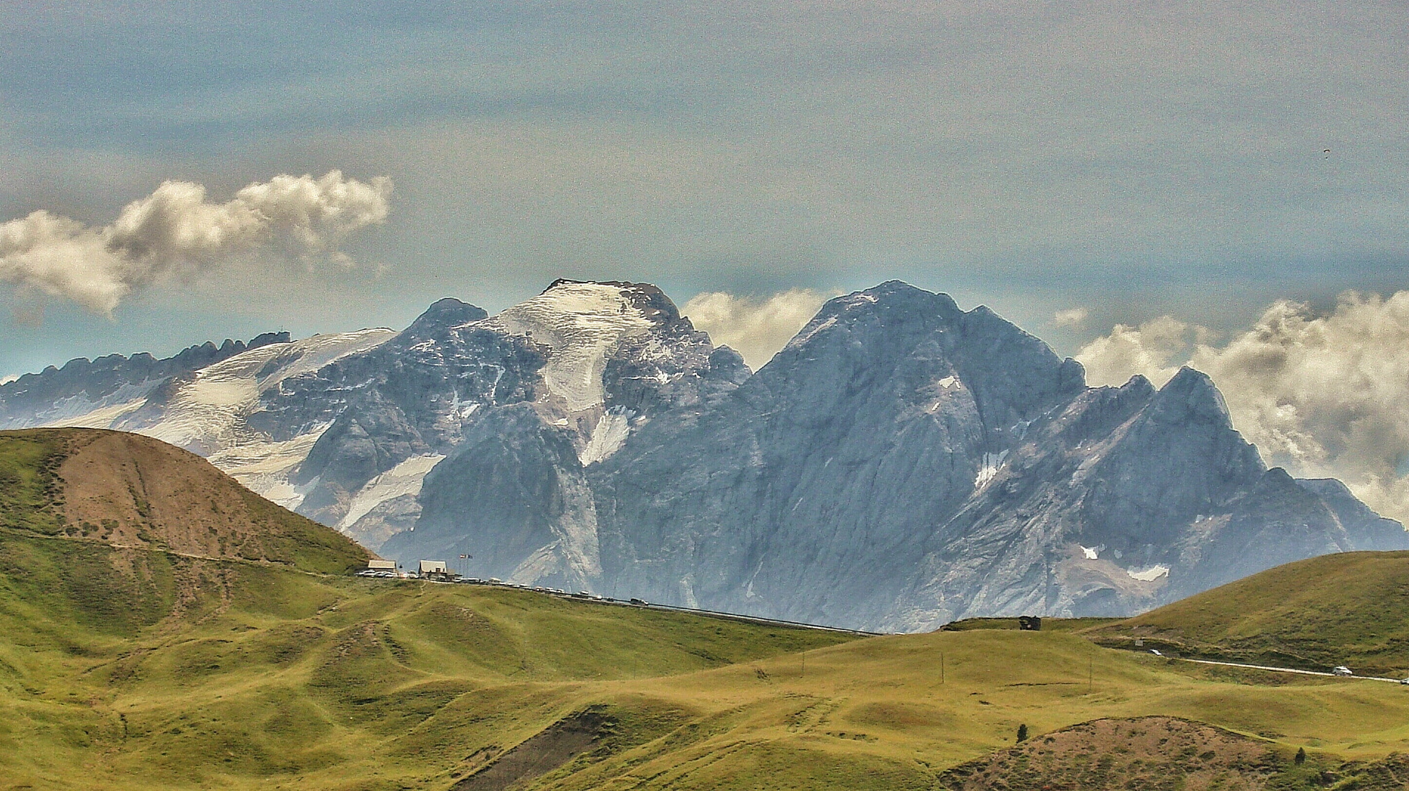 Sony DSC-N2 sample photo. La marmolada - the queen of the dolomites photography