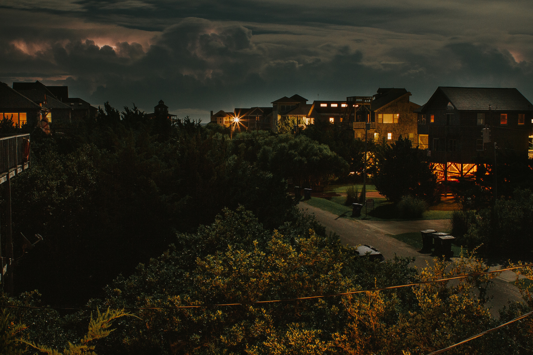 Canon EOS 7D + Canon EF 28mm F2.8 sample photo. Midnight storm photography
