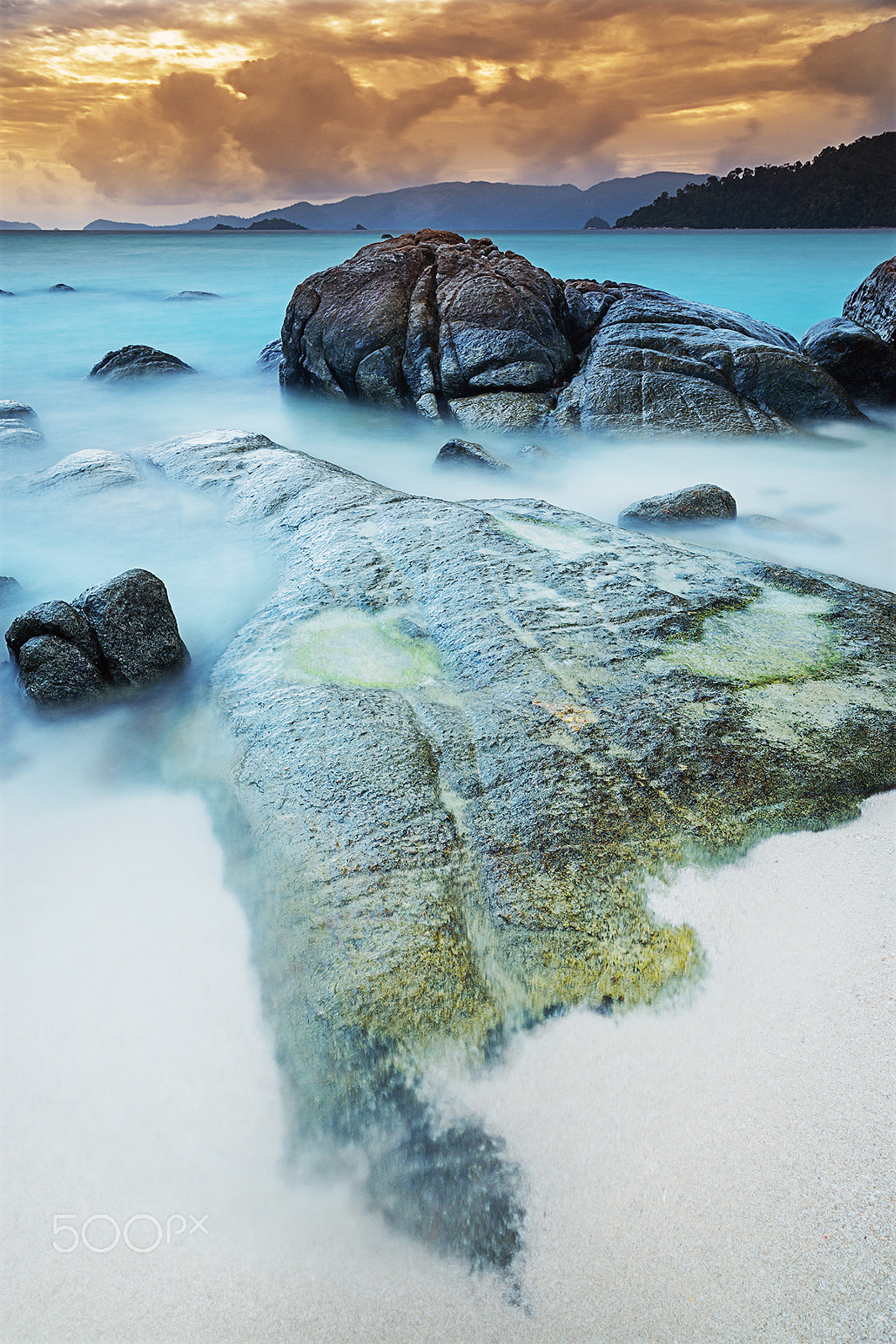 Sony Alpha a99 sample photo. The rocks in the sunset photography