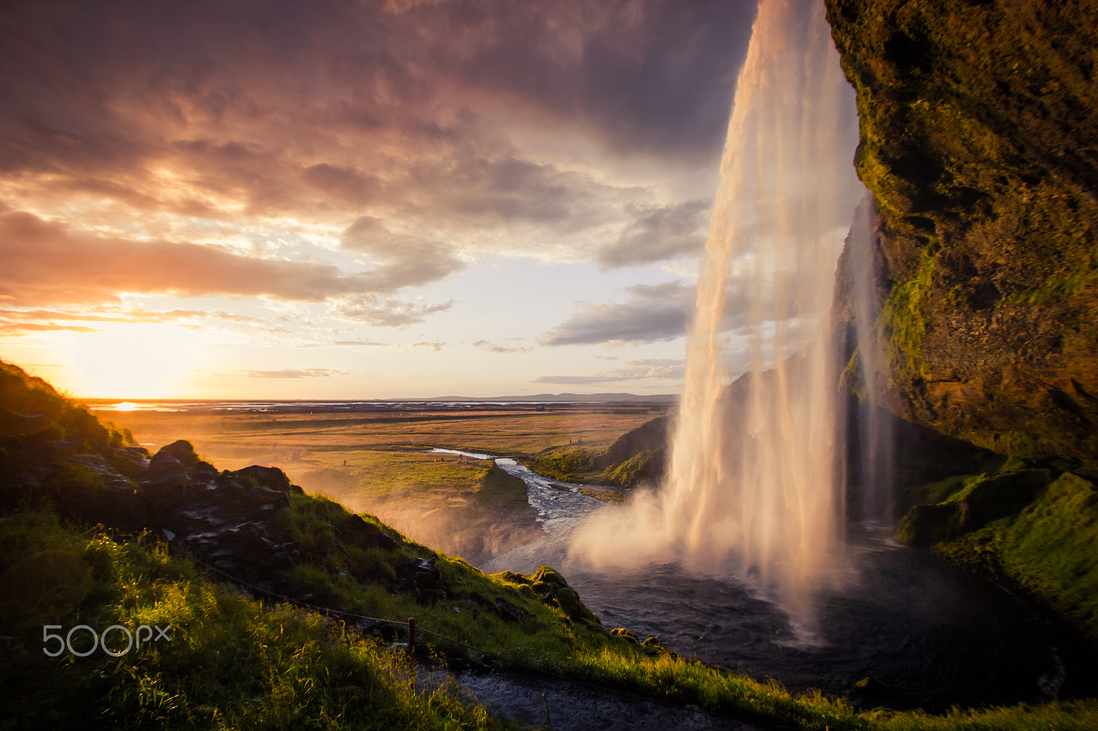 Sigma 10-20mm F3.5 EX DC HSM sample photo. Seljalandsfoss waterfall photography