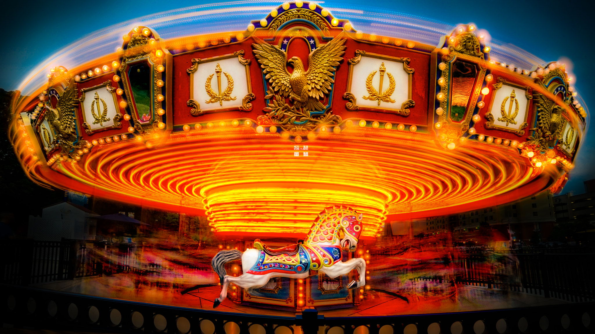 Sony Vario-Tessar T* FE 16-35mm F4 ZA OSS sample photo. Carousel photography