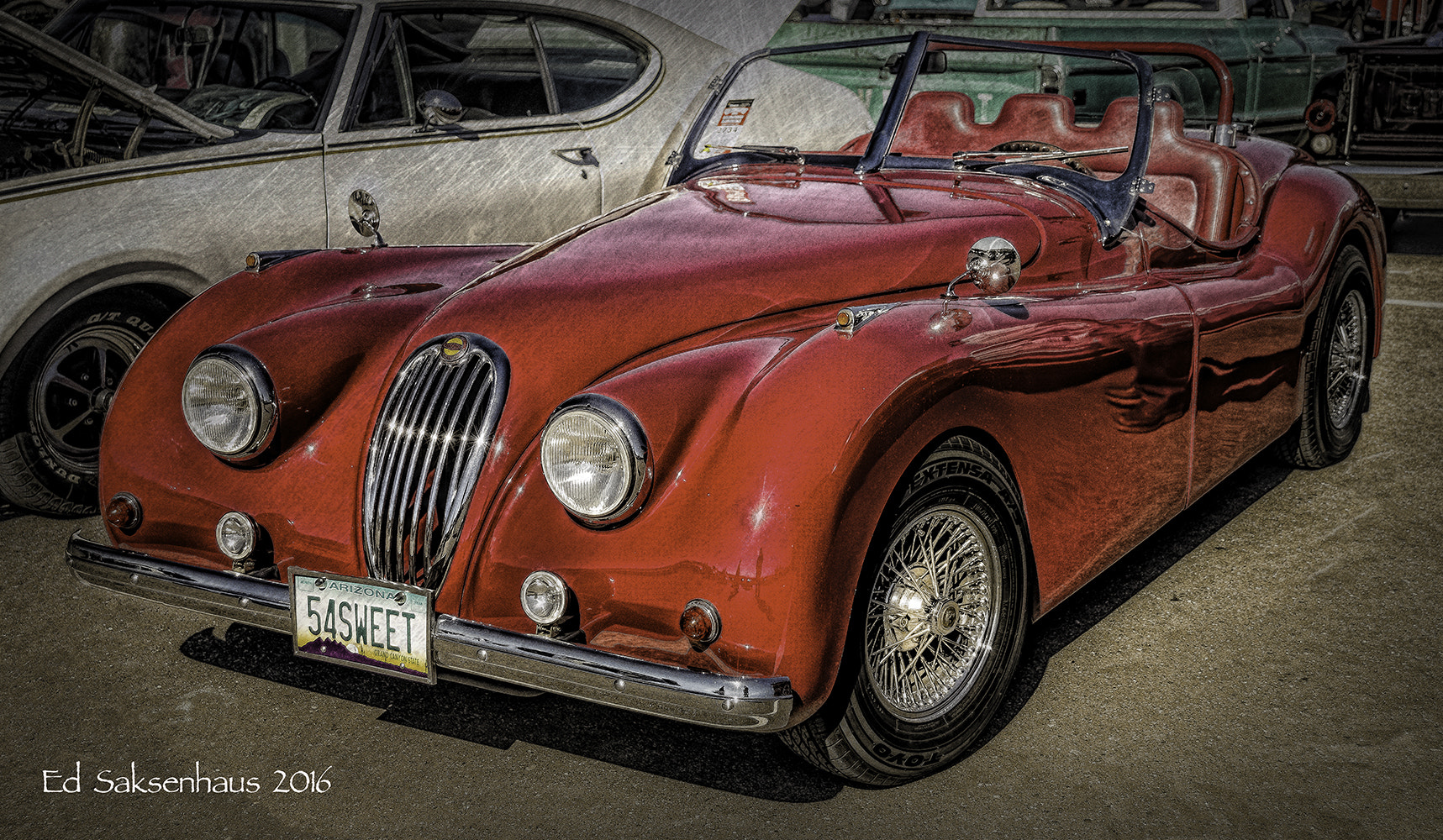 Nikon D800 + AF Zoom-Nikkor 24-120mm f/3.5-5.6D IF sample photo. 1954 british jaguar photography