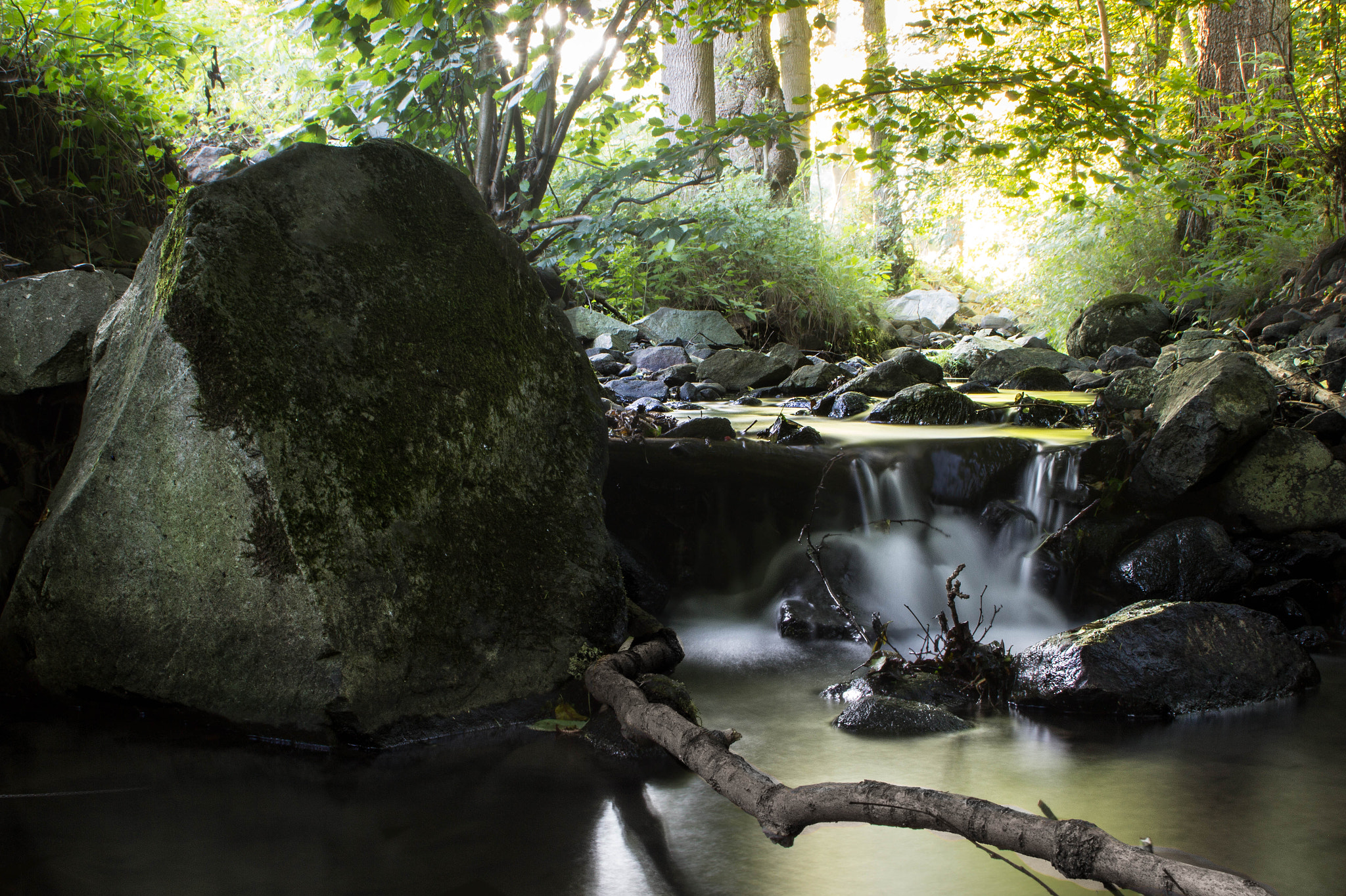 Canon EF 28-105mm f/3.5-4.5 USM sample photo. Waterfall photography