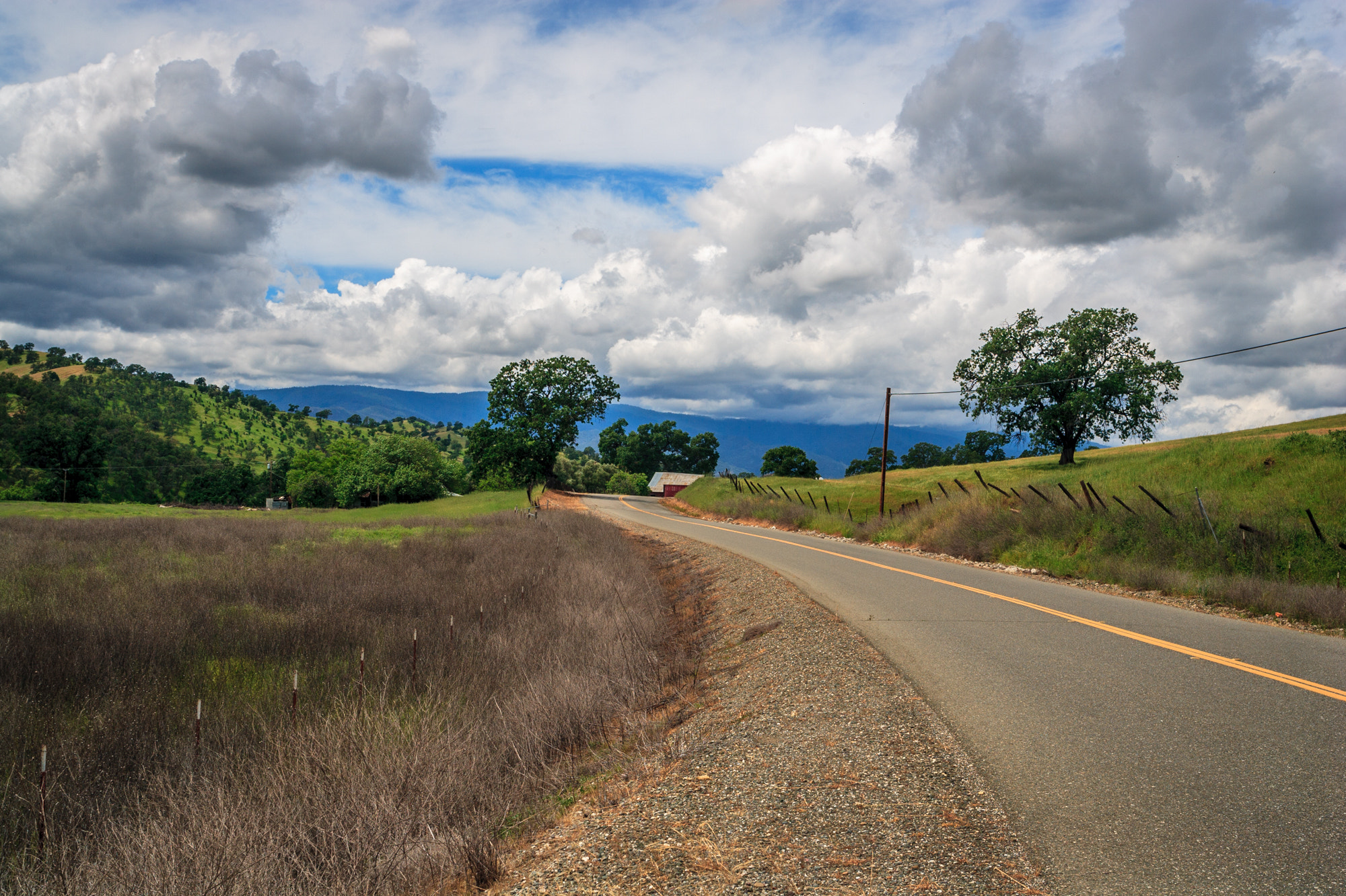 Canon EOS-1D Mark II + Canon EF 17-40mm F4L USM sample photo. Country road photography