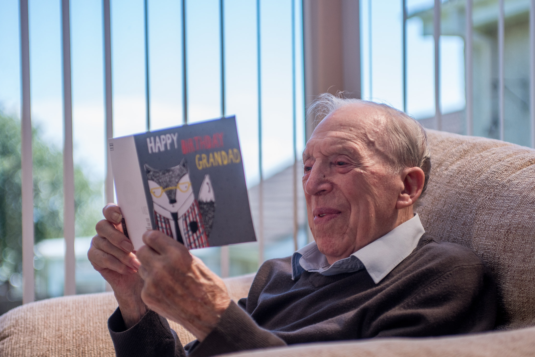 Nikon D810 + AF Zoom-Nikkor 35-70mm f/2.8D sample photo. Happy birthday granddad photography