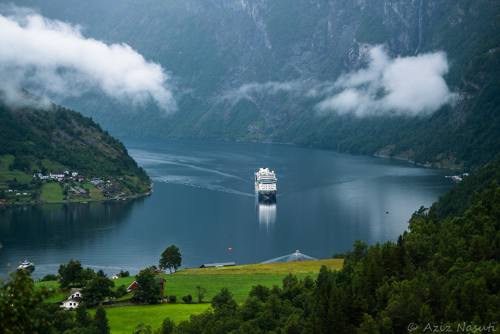 Sony 70-400mm F4-5.6 G SSM II sample photo. The beautiful geiranger norway photography