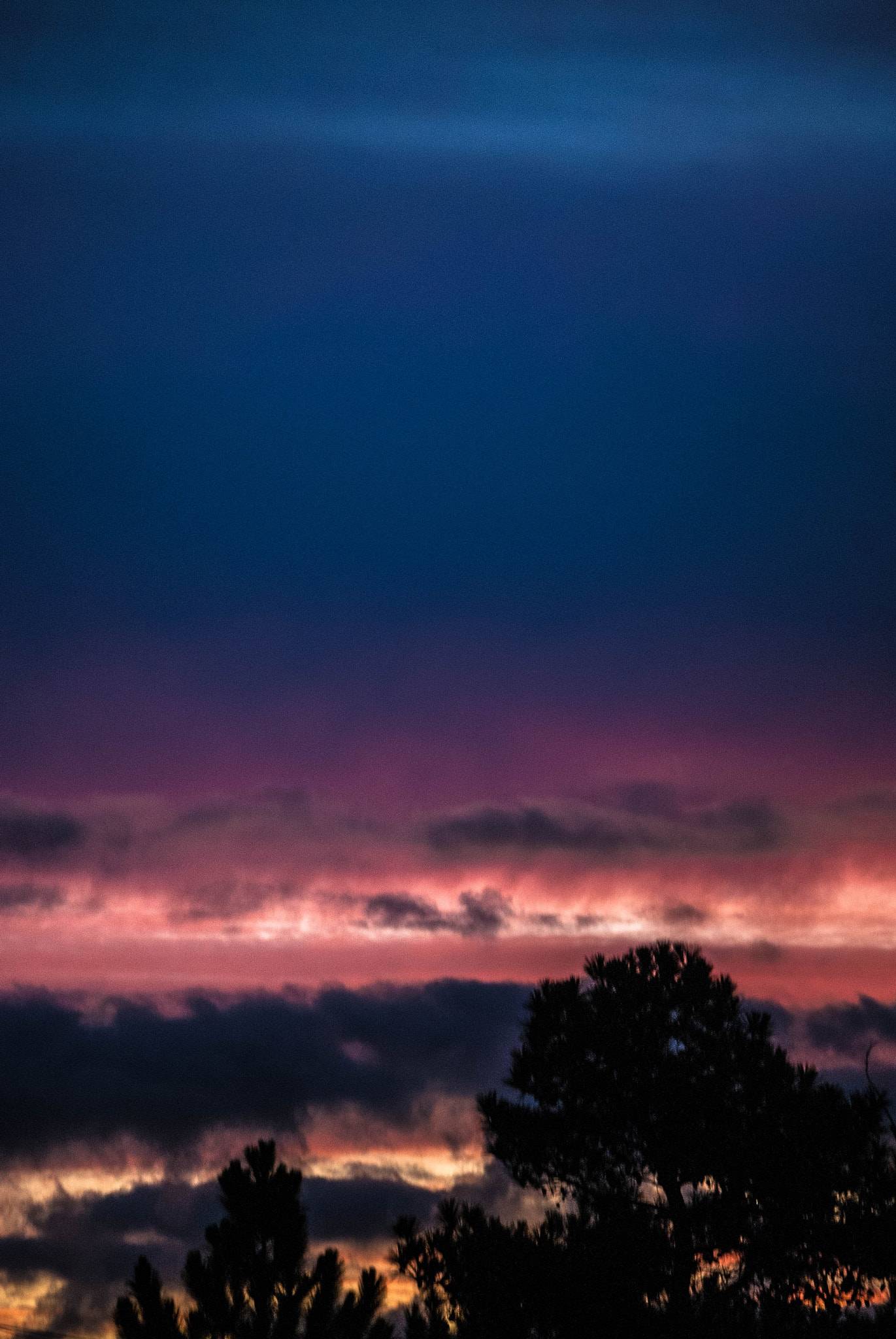 Nikon D80 sample photo. Oscuro y colorido atardecer photography