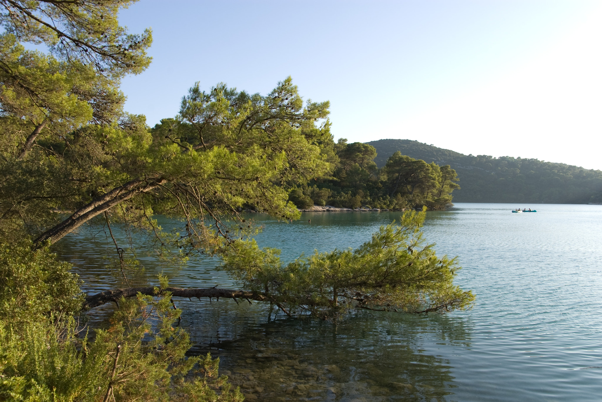 Pentax K100D sample photo. Big lake, mljet photography