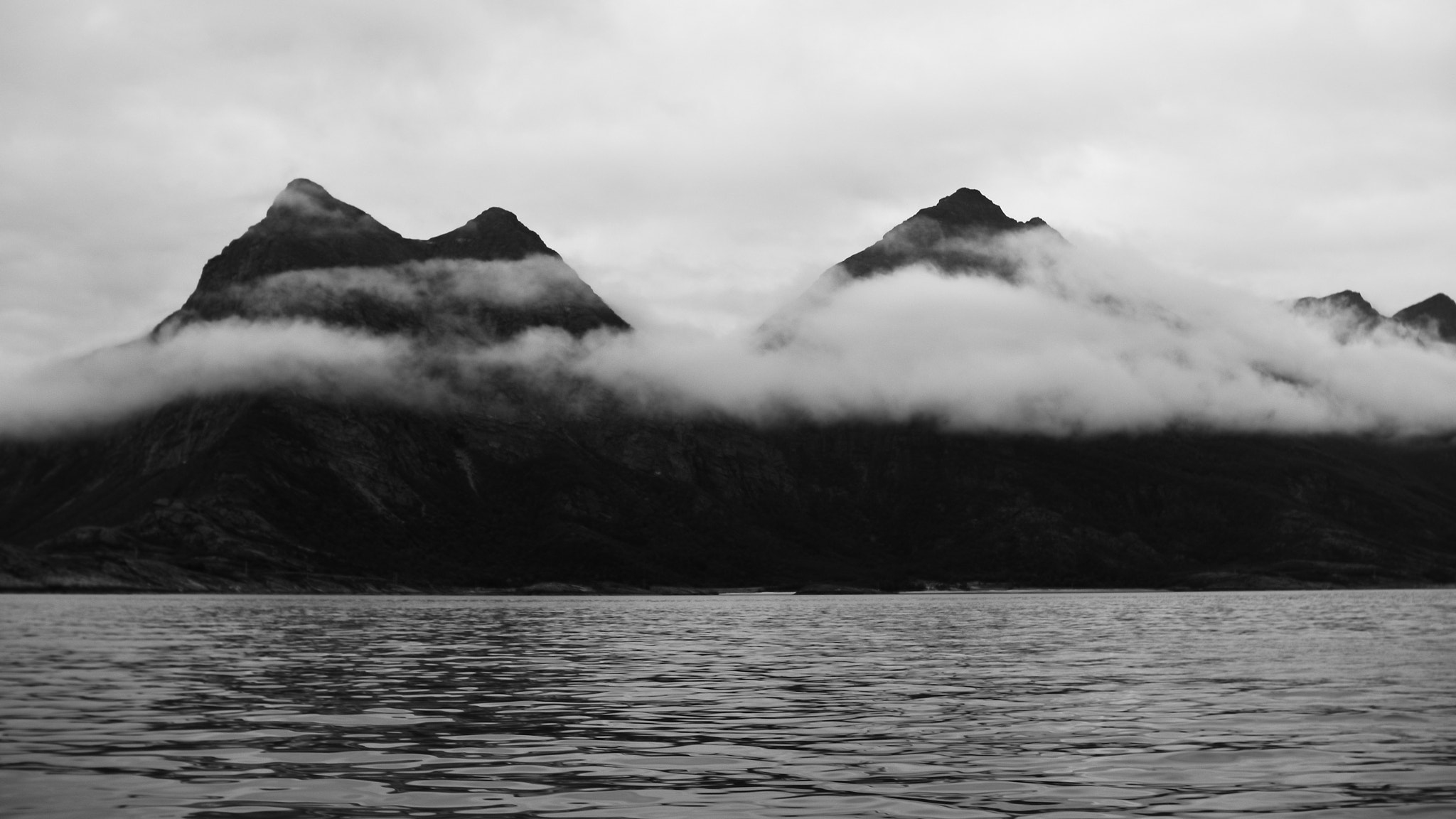 Nikon D7200 + Sigma 30mm F1.4 EX DC HSM sample photo. Mountains of kjerringøy, northern norway photography