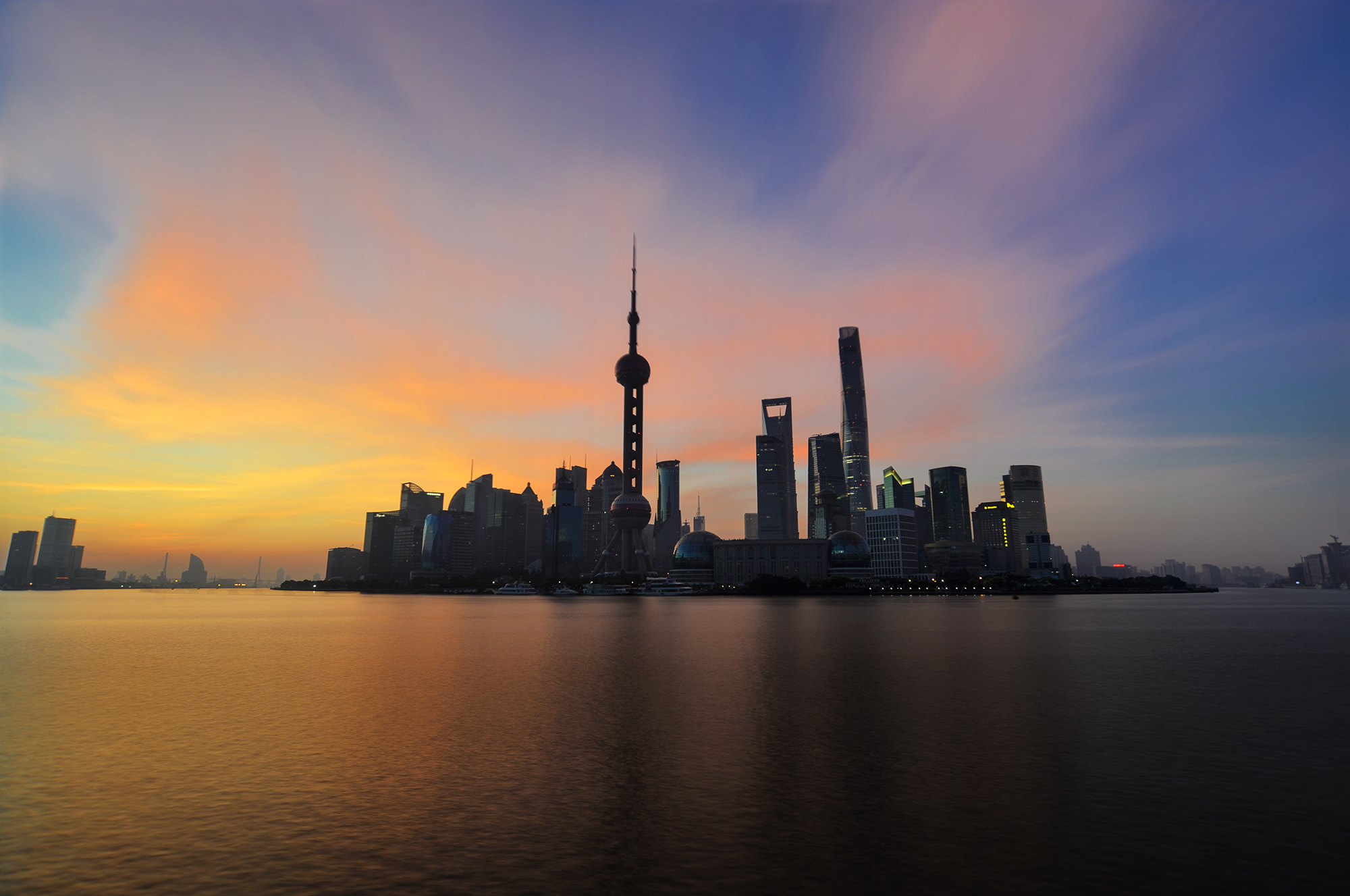 Nikon Df sample photo. Sunrise shanghai photography